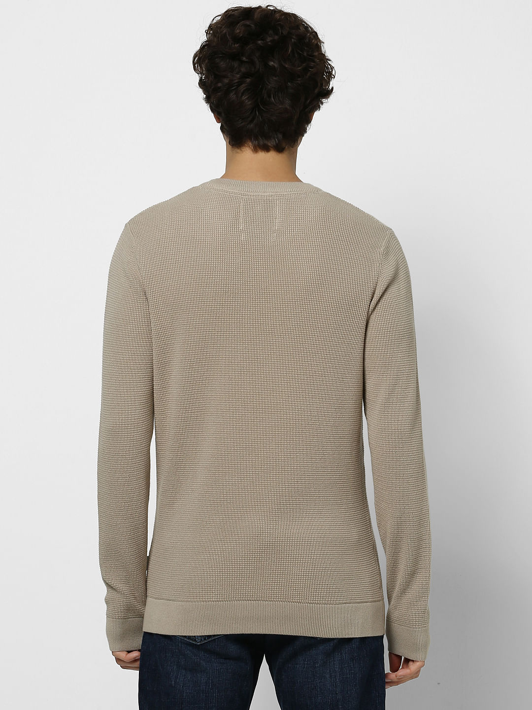 Beige Pullover