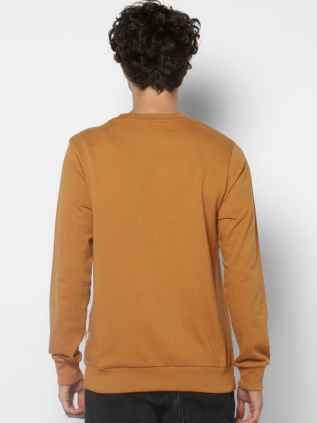 Brown Logo Print Sweatshirt