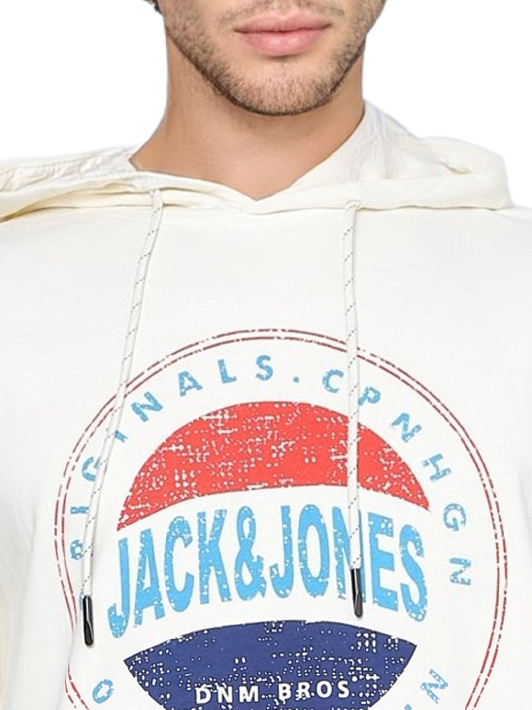 Beige Hooded Sweatshirt