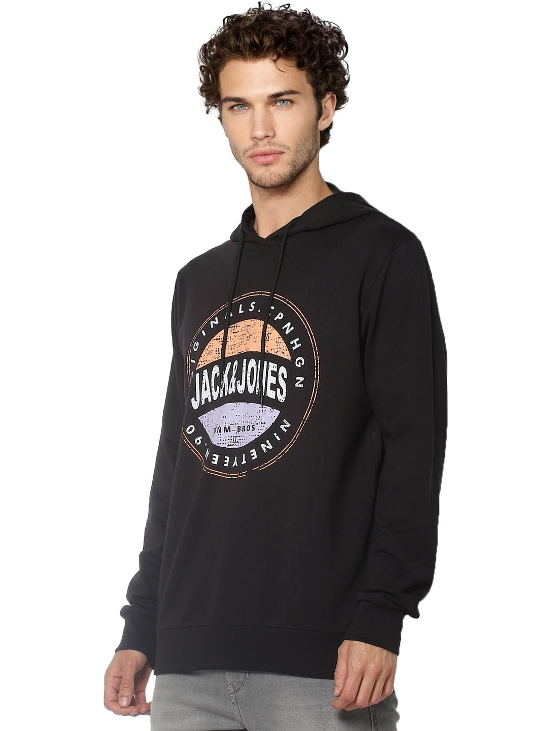 Black Hooded Sweatshirt