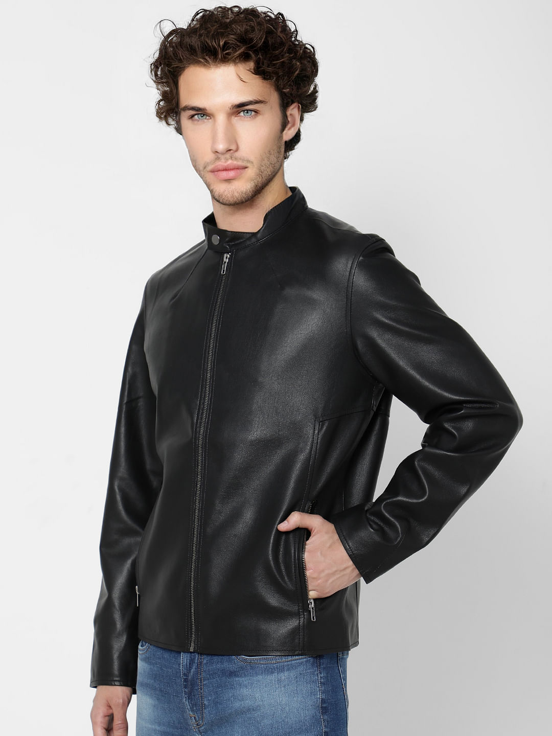 Black Biker Jacket