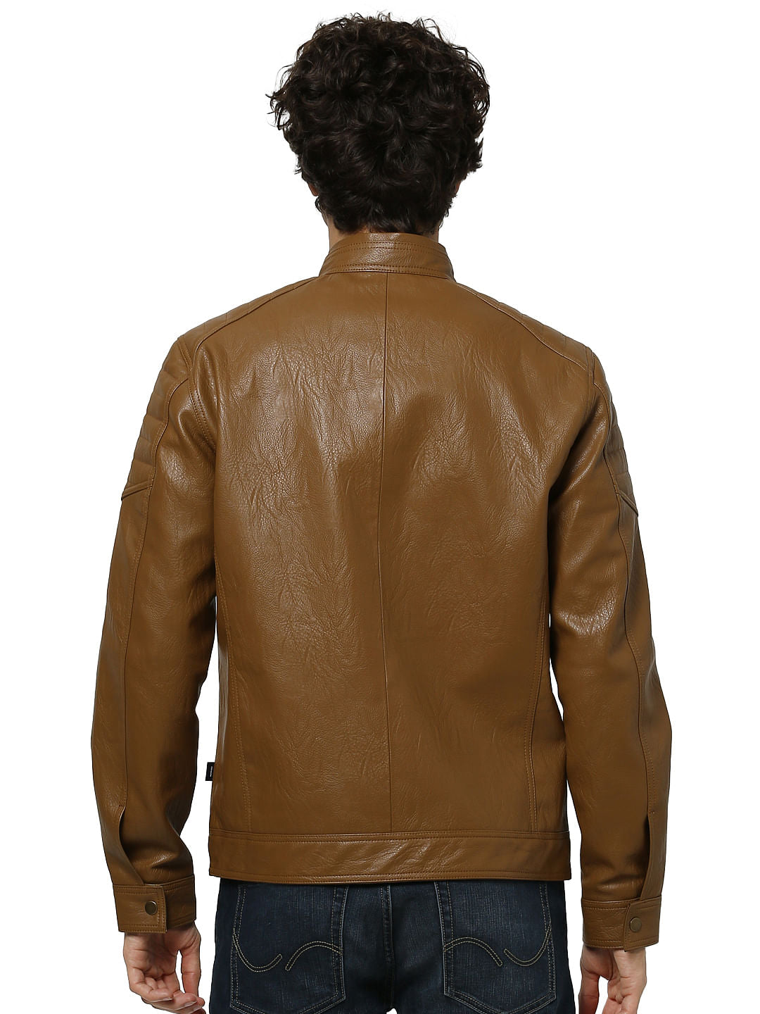 Brown Biker Jacket