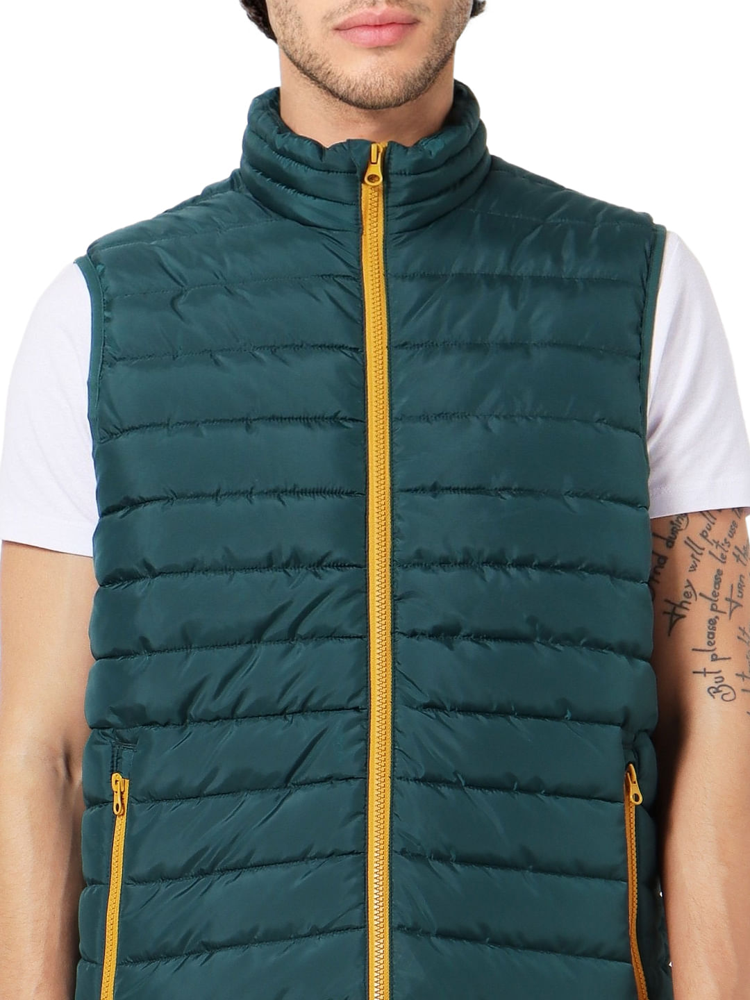 Green Puffer Jacket