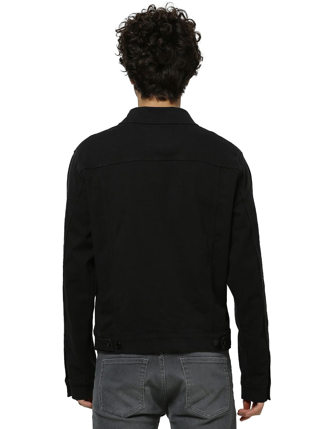 Black Trucker Jacket