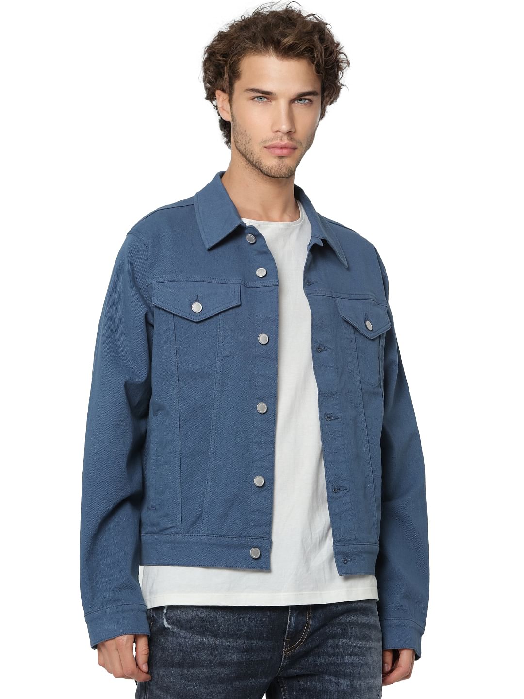 Blue Trucker Jacket