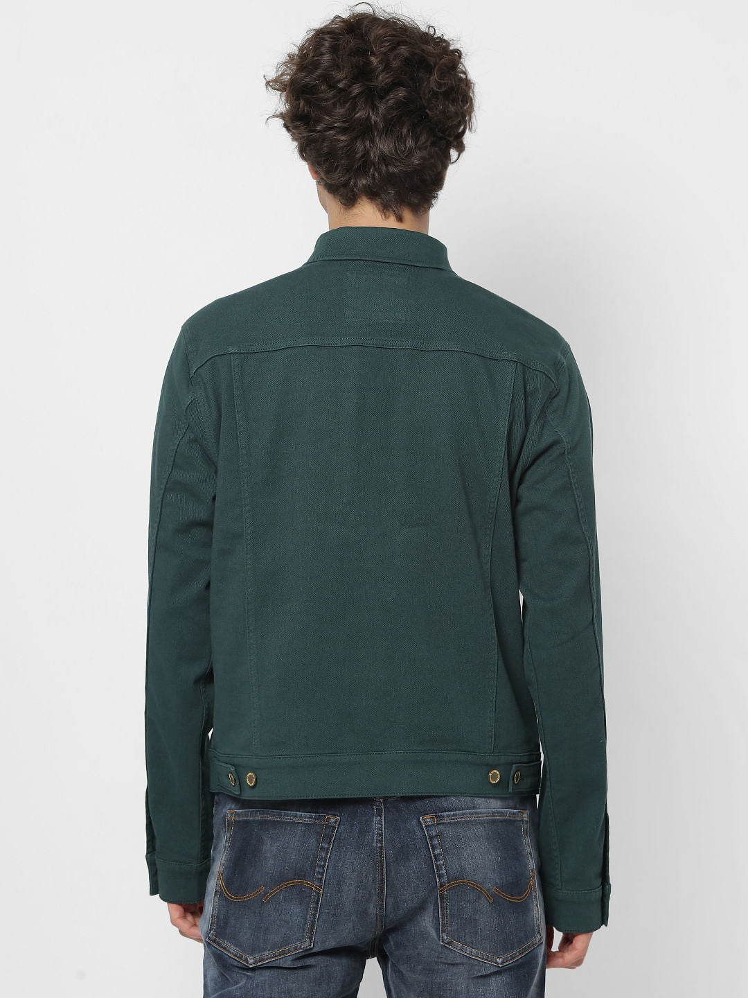 Green Trucker Jacket