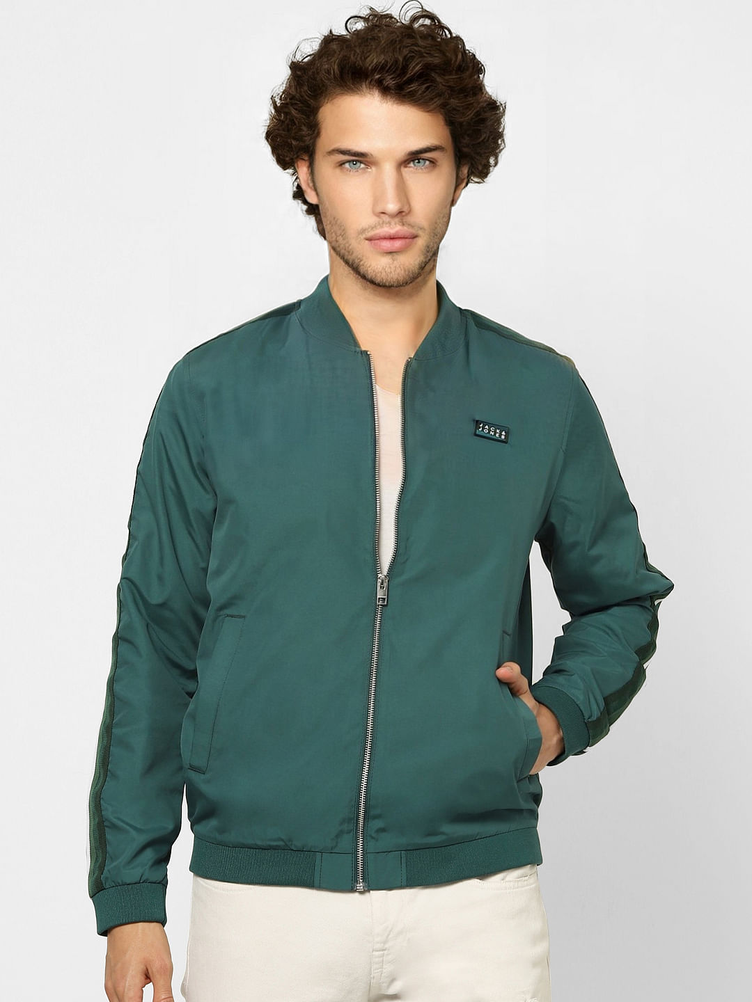 Green Bomber Jacket