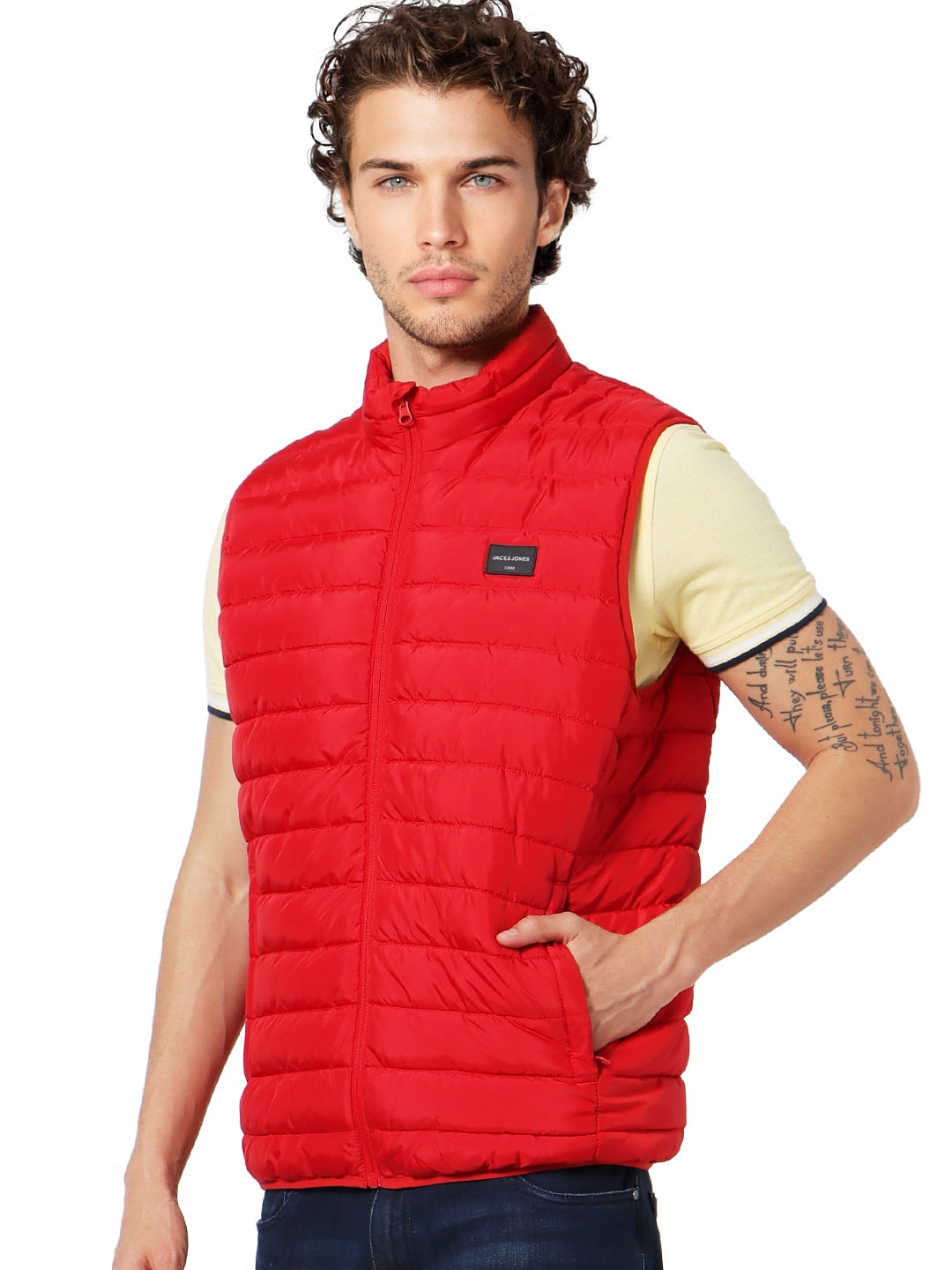 Red Puffer Jacket
