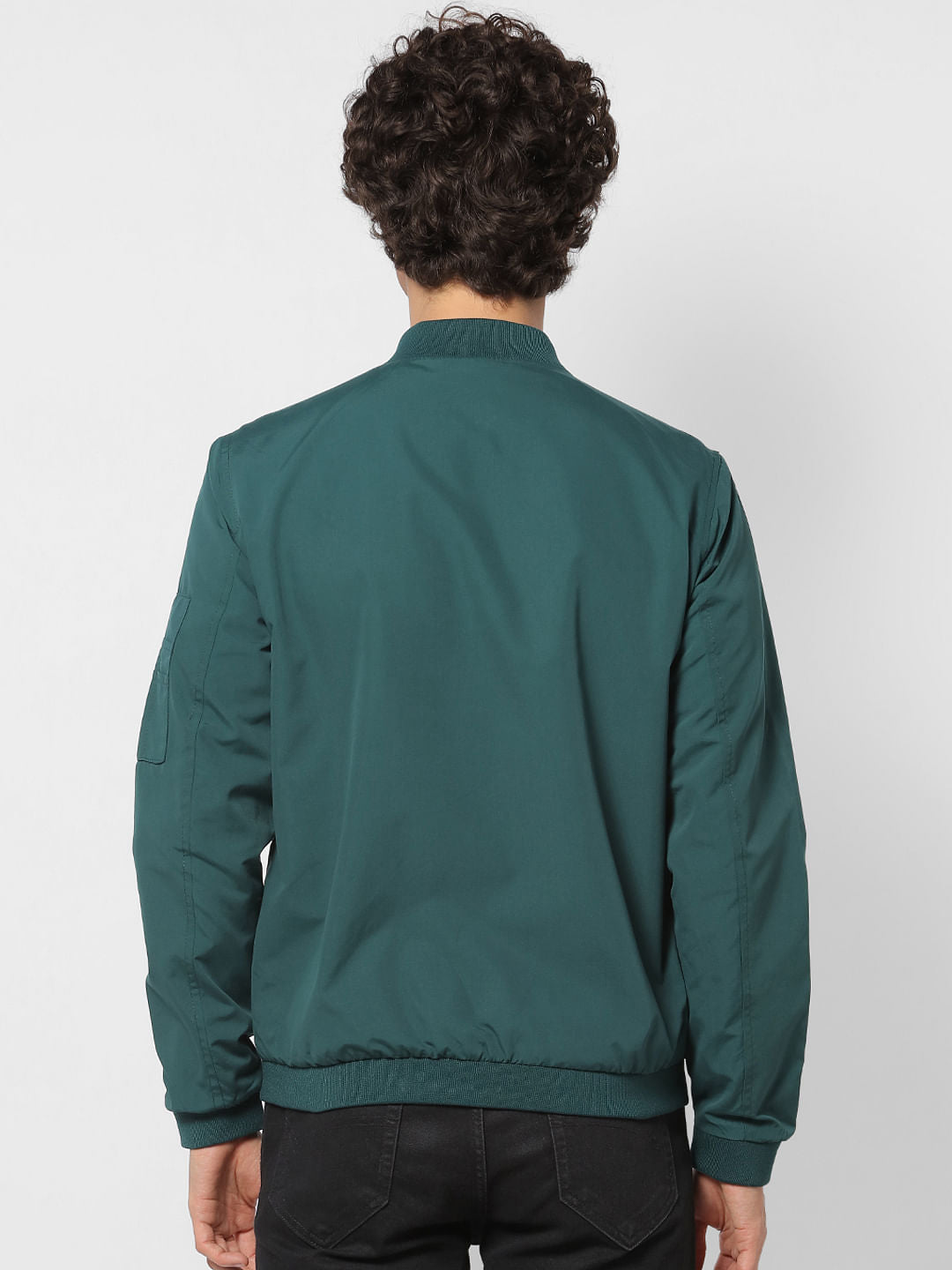 Green Bomber Jacket