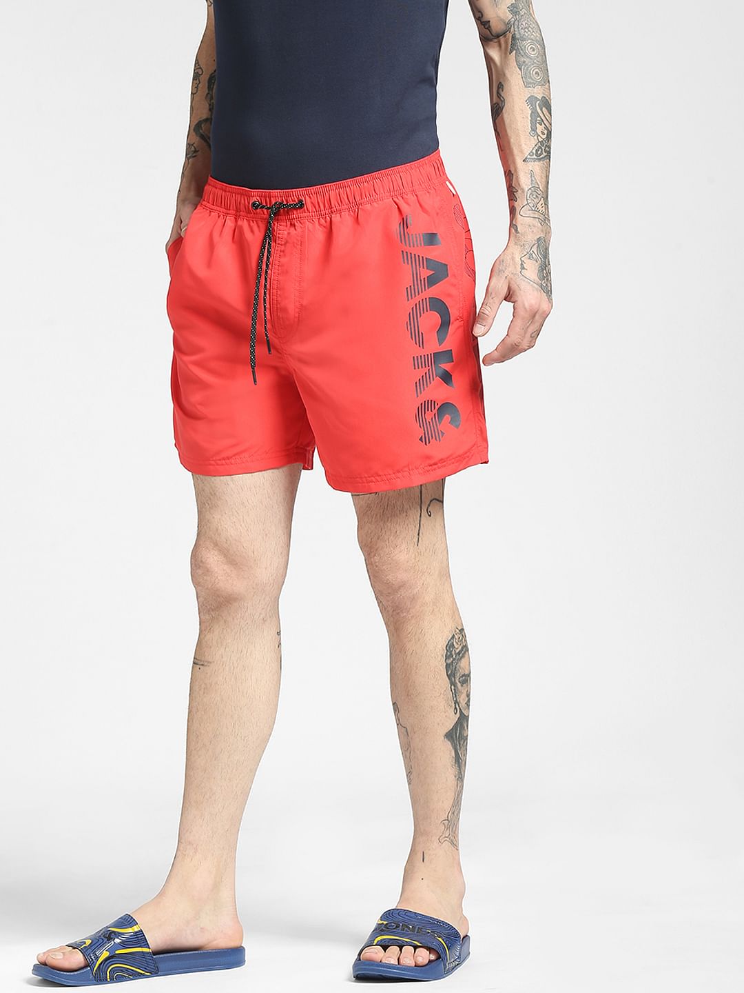 Red Swim Shorts