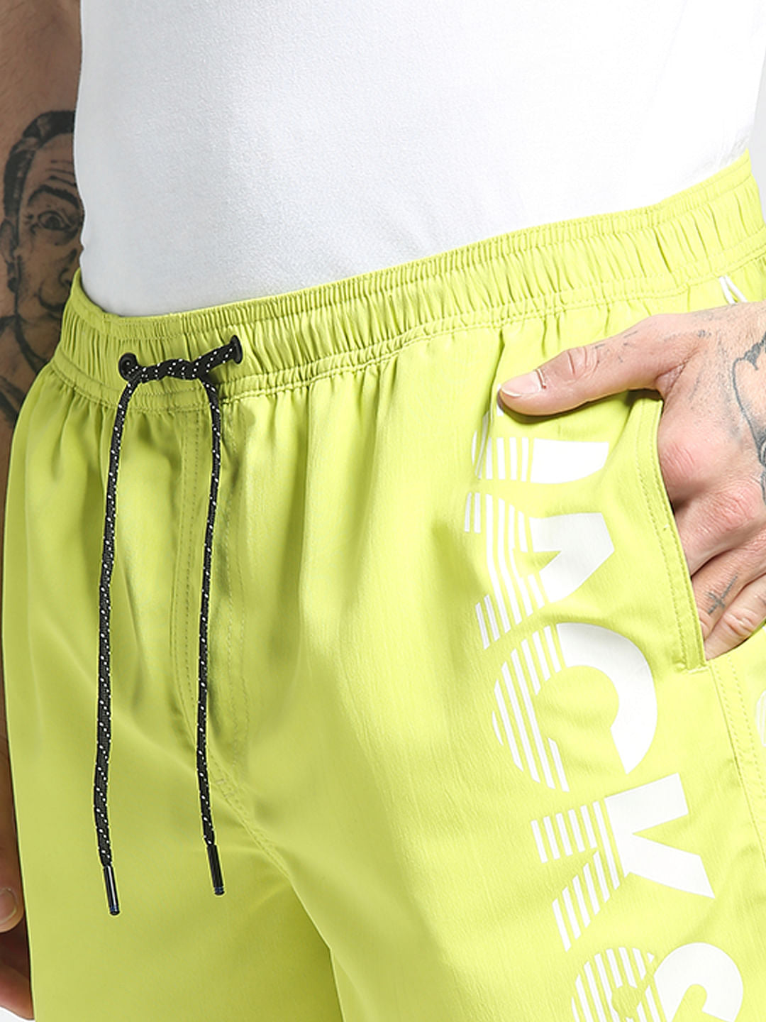 Green Swim Shorts