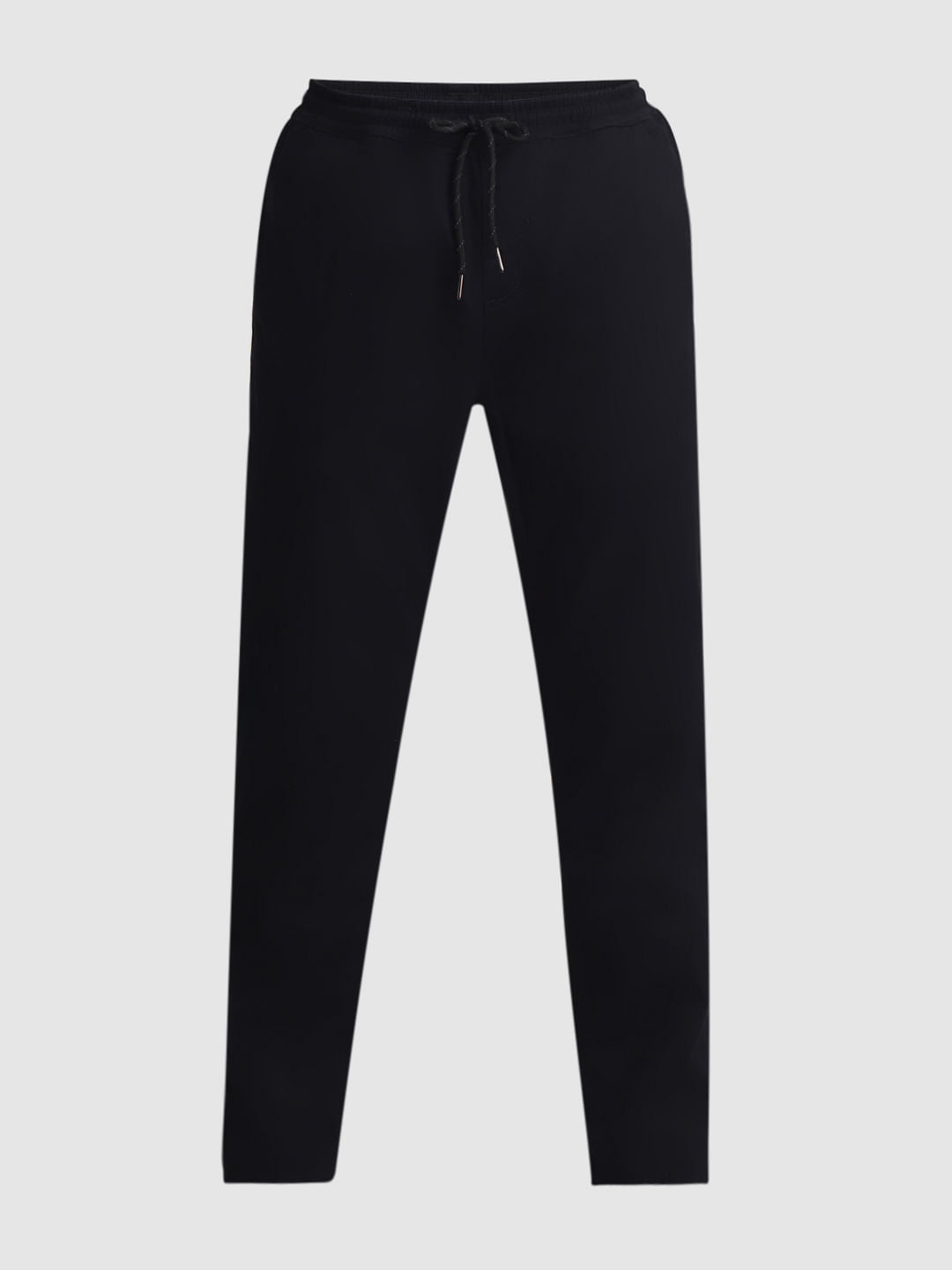 Black Mid Rise Casual Pants