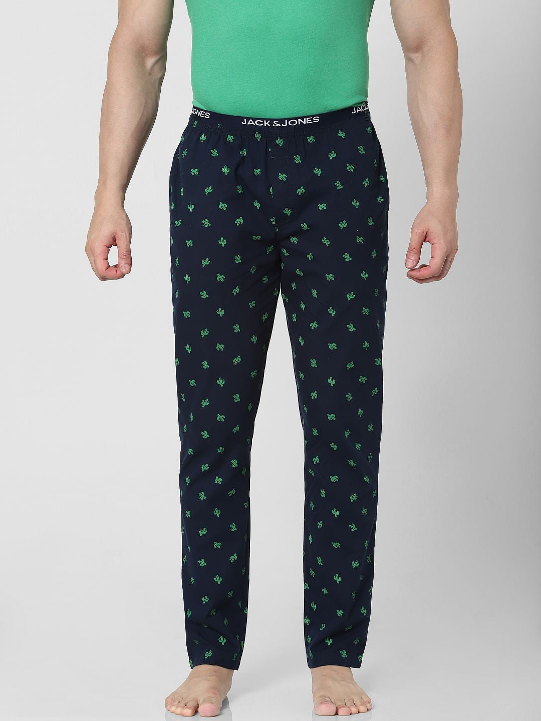 Blue Printed Pyjamas