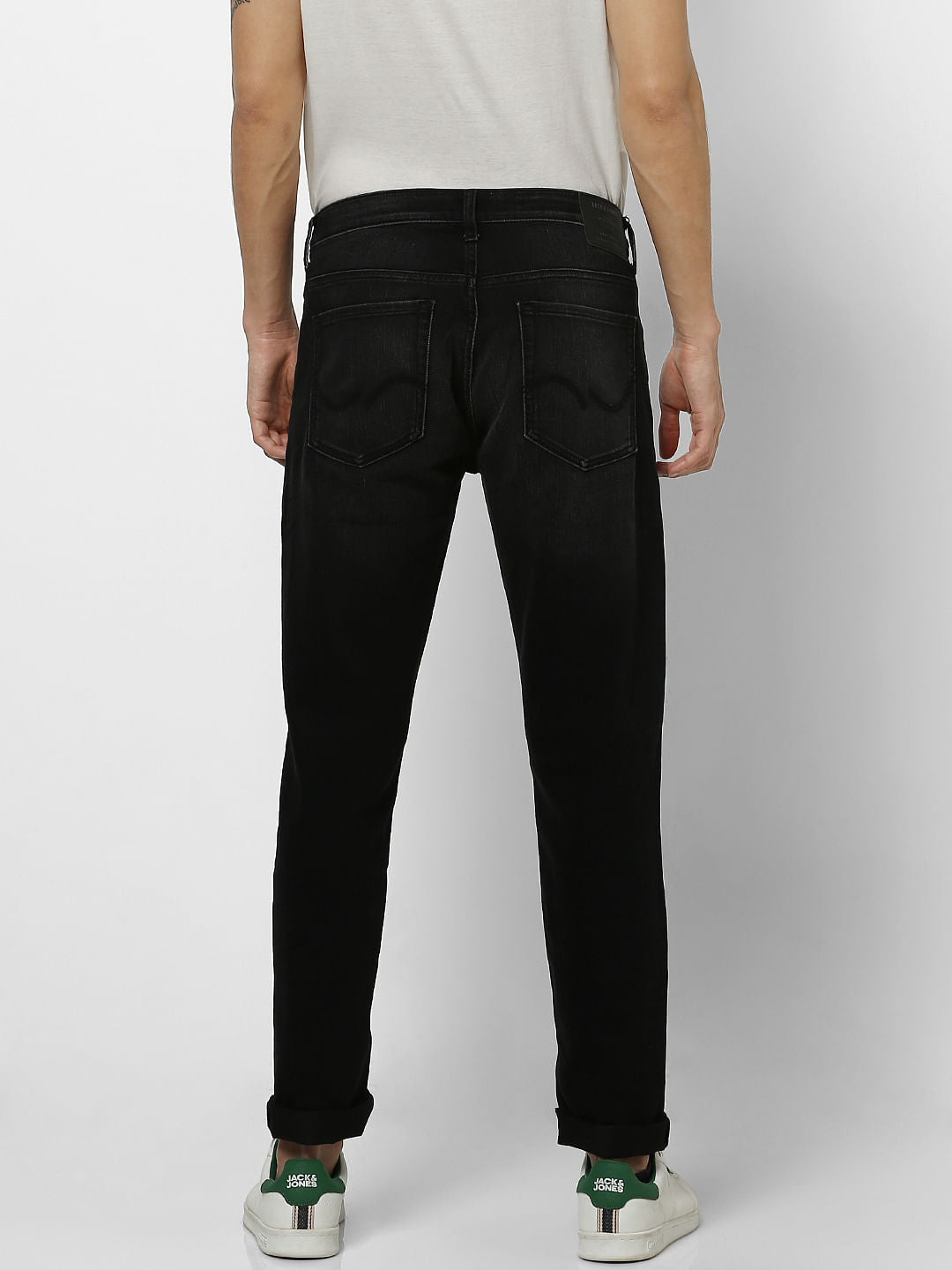 Black Low Rise Ben Skinny Fit Jeans
