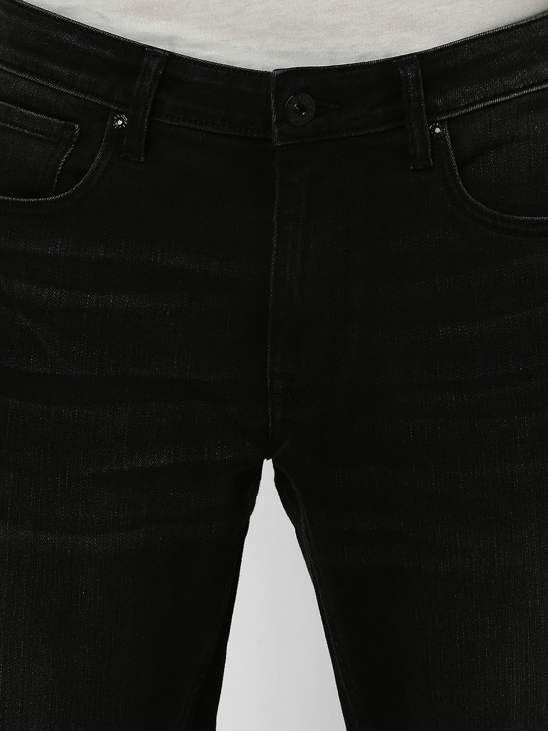 Black Low Rise Ben Skinny Fit Jeans