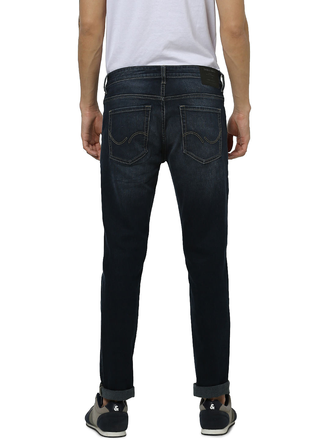 Blue Low Rise Ben Skinny Fit Jeans