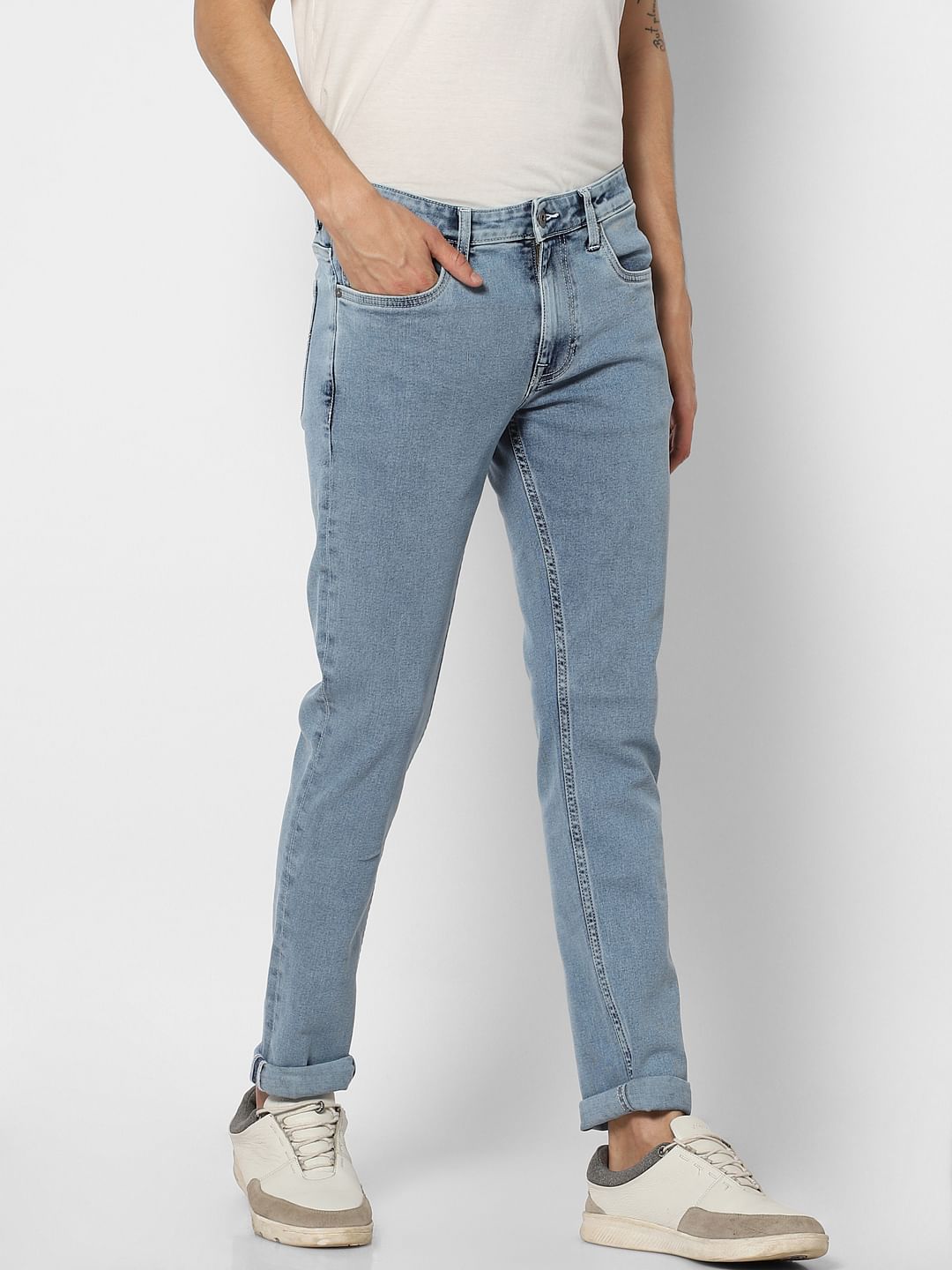 Light Blue Low Rise Ben Skinny Fit Jeans