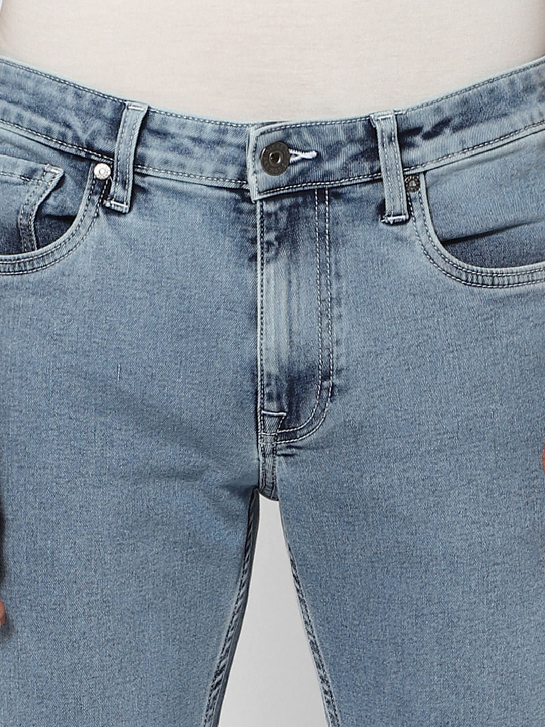 Light Blue Low Rise Ben Skinny Fit Jeans