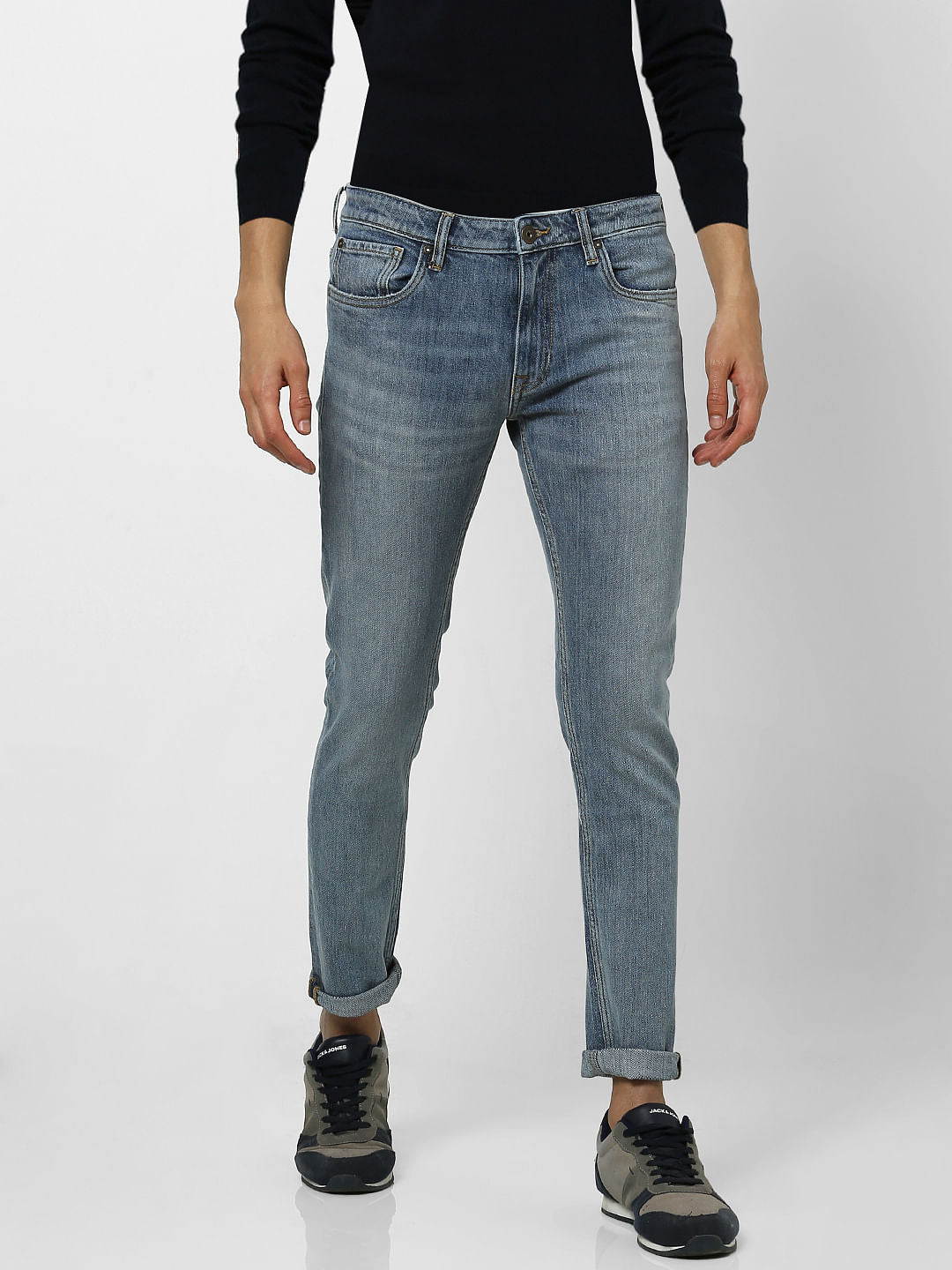 Light Blue Low Rise Ben Skinny Fit Jeans
