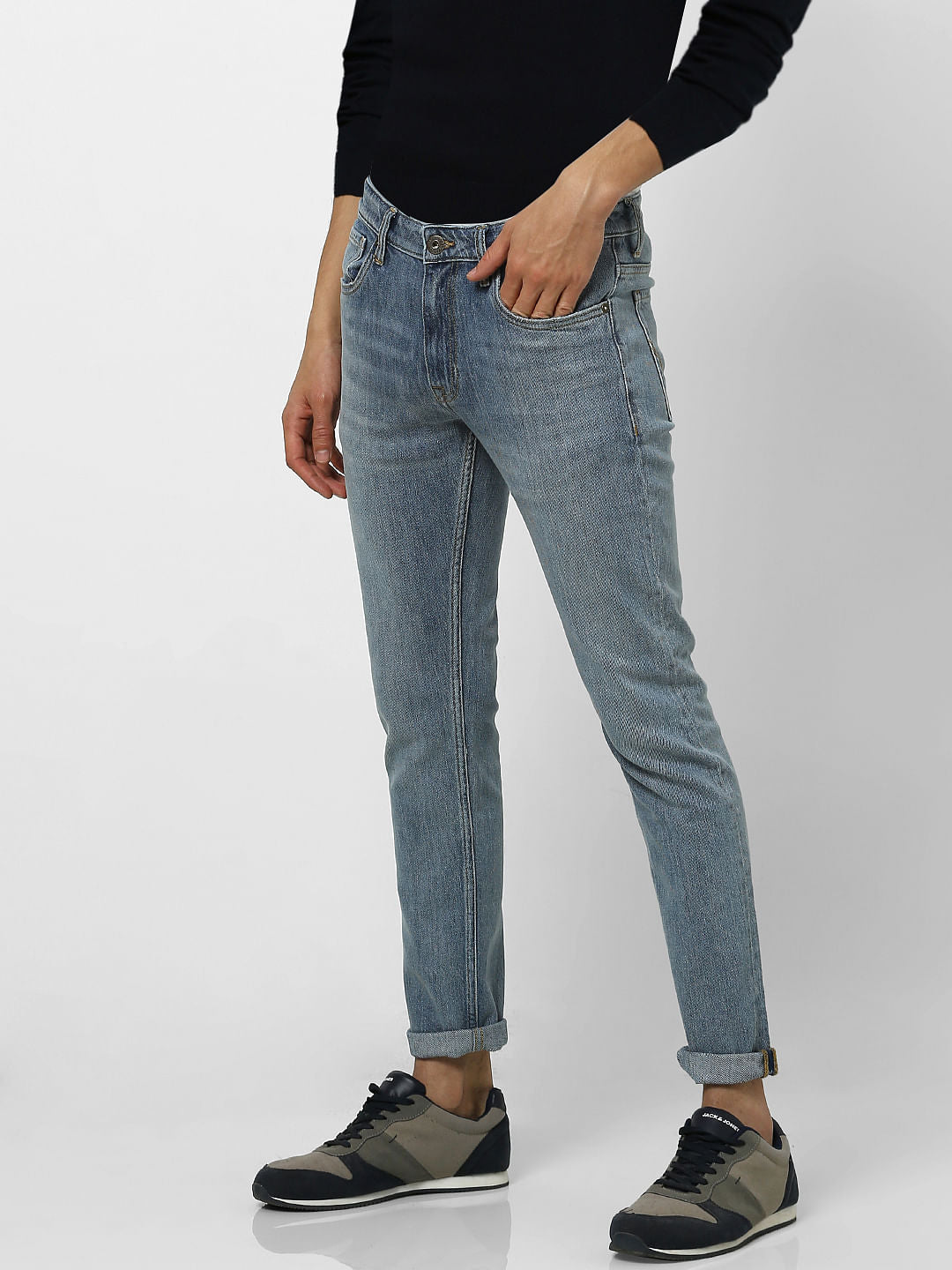 Light Blue Low Rise Ben Skinny Fit Jeans