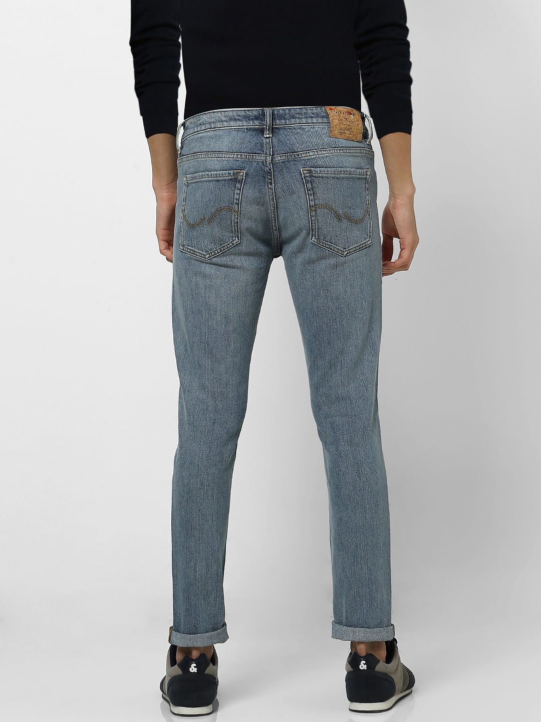 Light Blue Low Rise Ben Skinny Fit Jeans