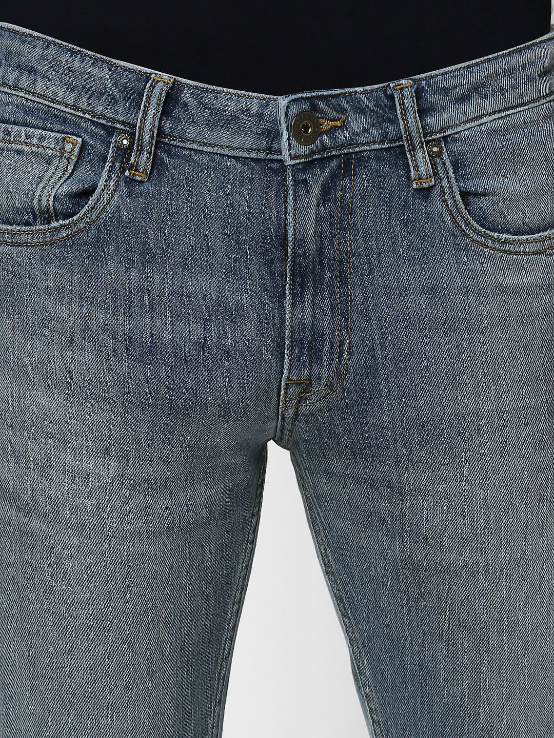 Light Blue Low Rise Ben Skinny Fit Jeans