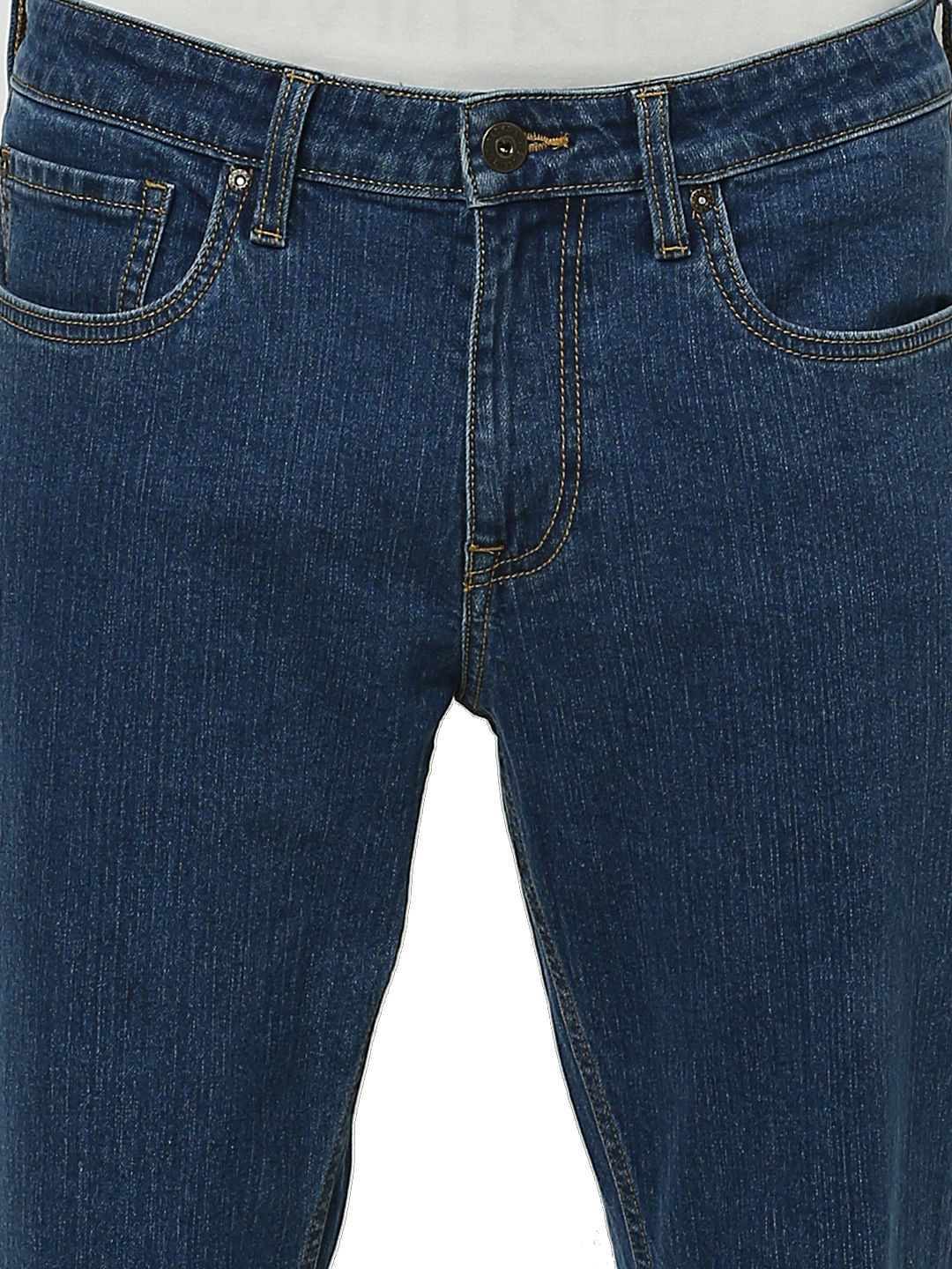 Blue Low Rise Glenn Slim Fit Jeans