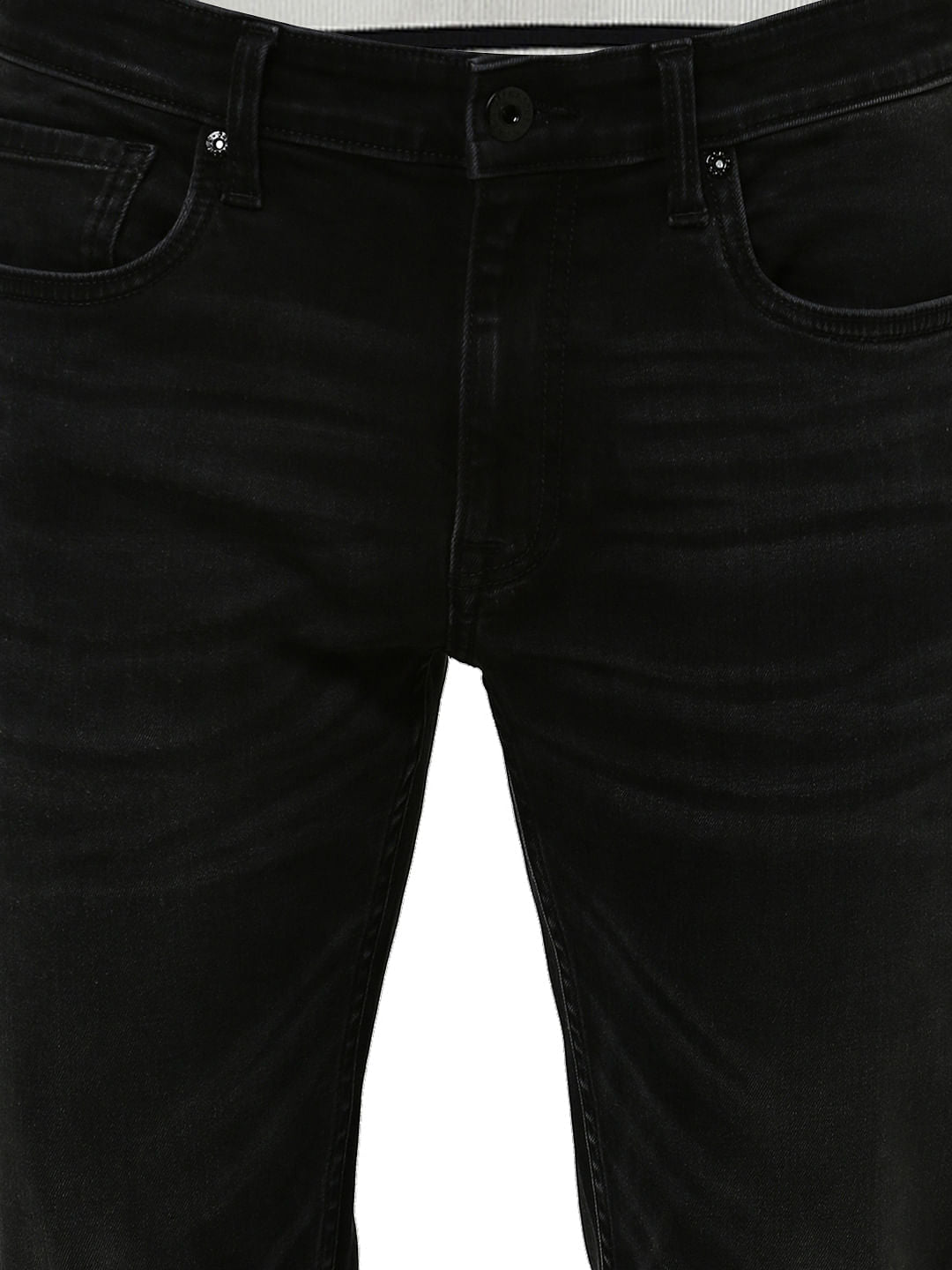 Black Low Rise Tim Anti Fit Jeans