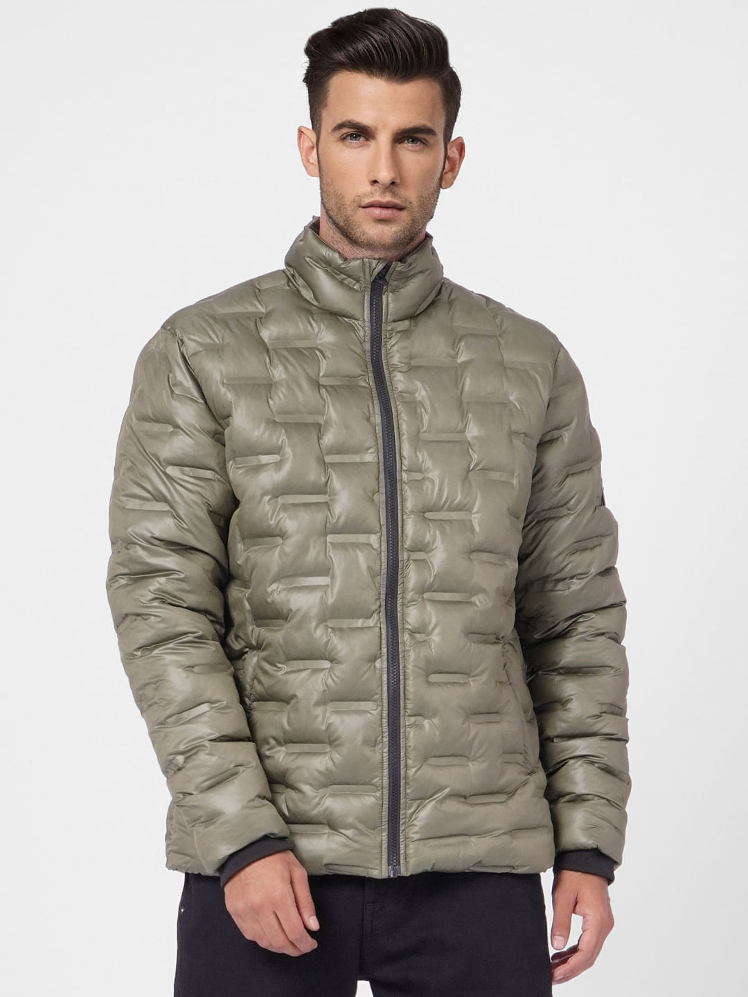 Green Puffer Jacket