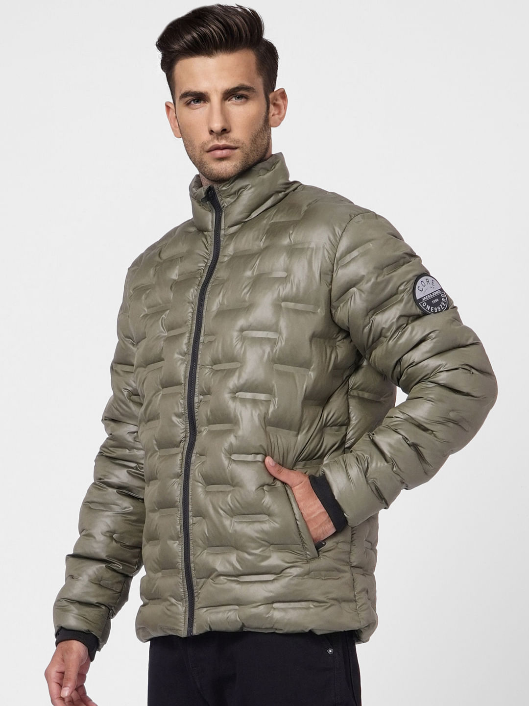Green Puffer Jacket