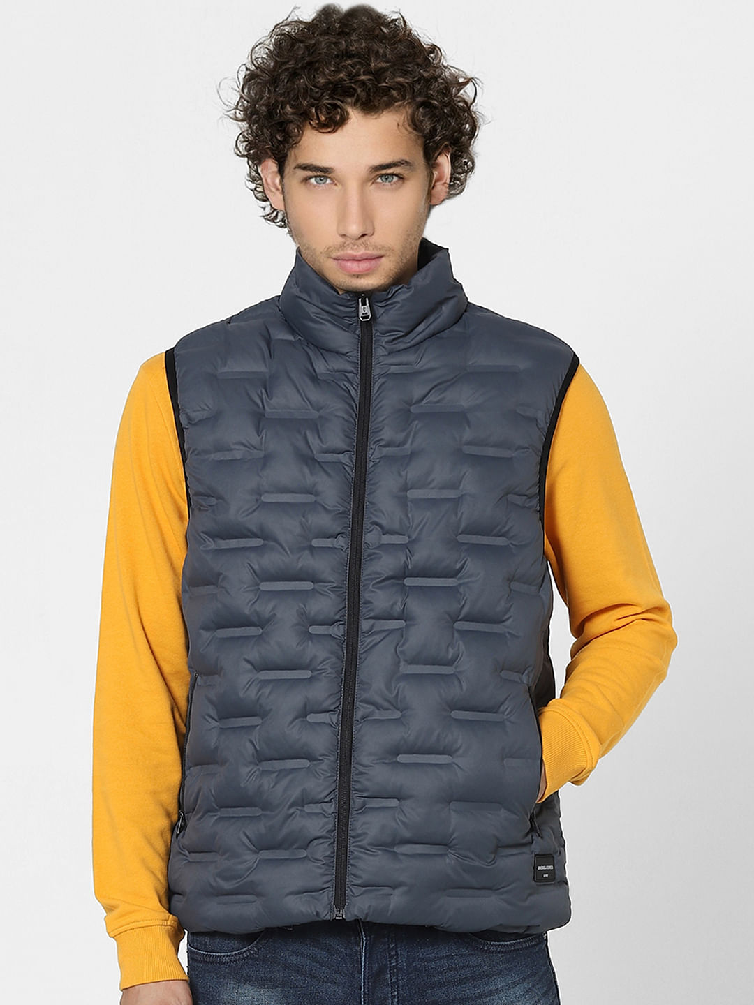 Grey Puffer Jacket