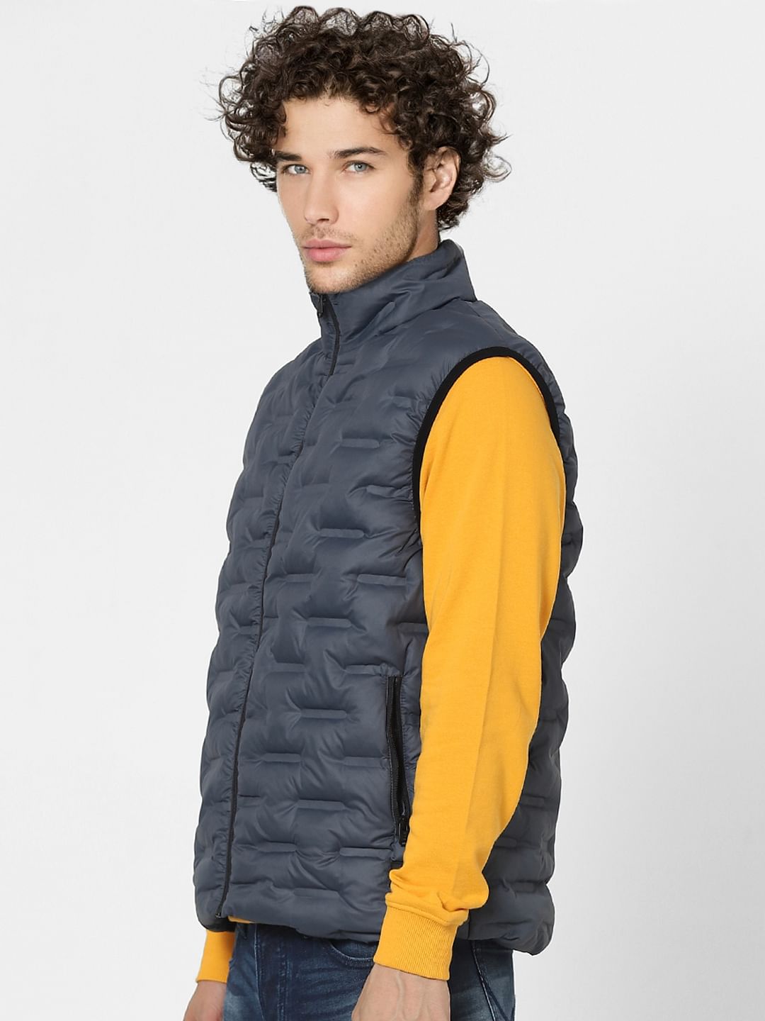 Grey Puffer Jacket