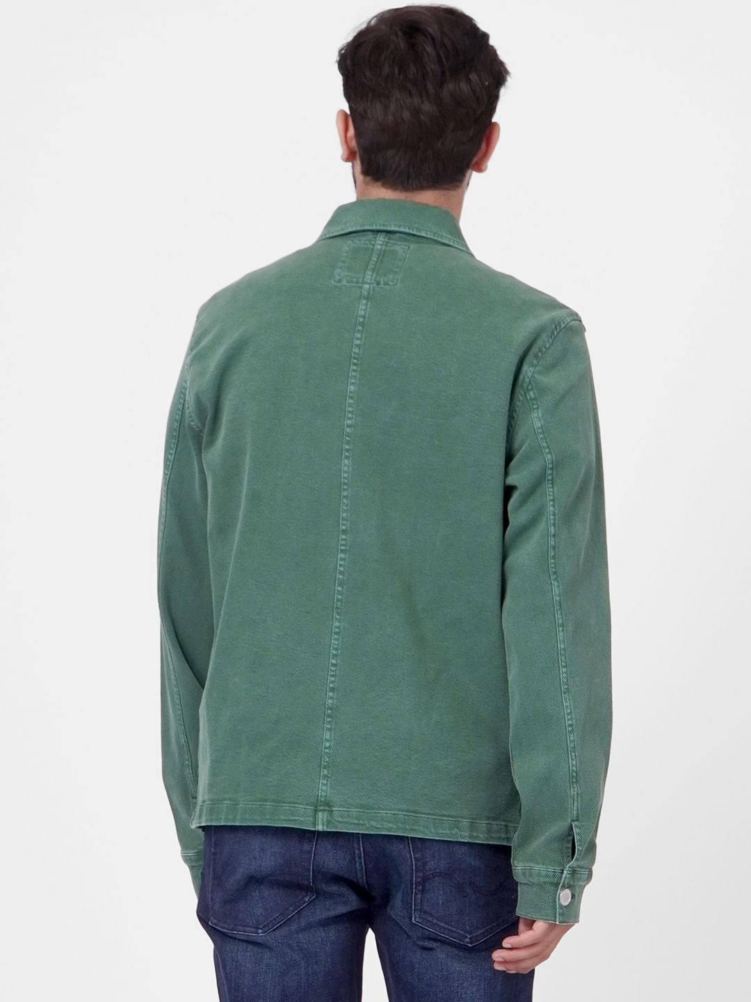 Green Denim Jacket