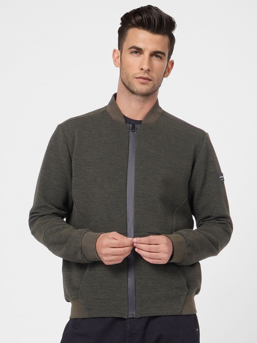 Green Bomber Jacket