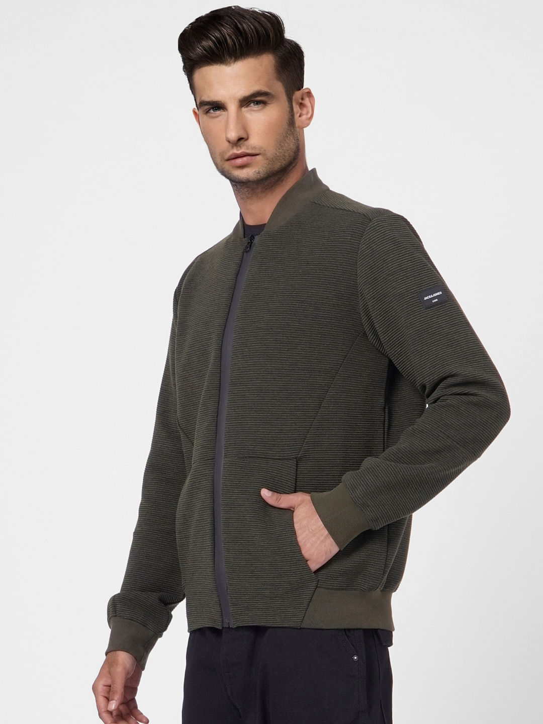 Green Bomber Jacket