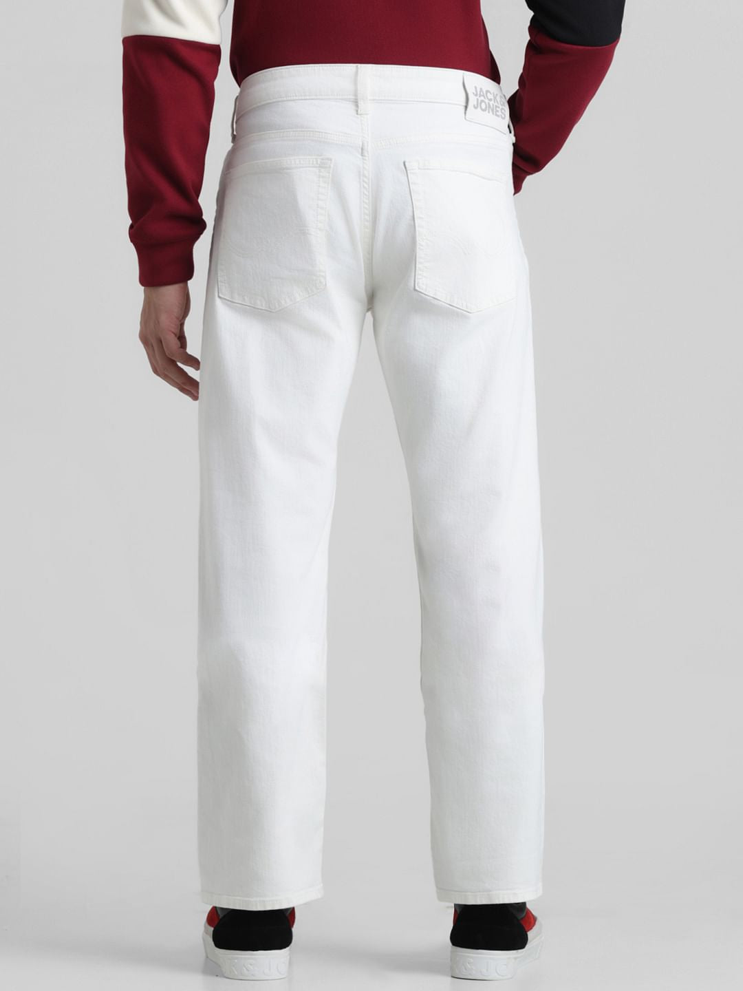 WHITE RAY BOOTCUT JEANS
