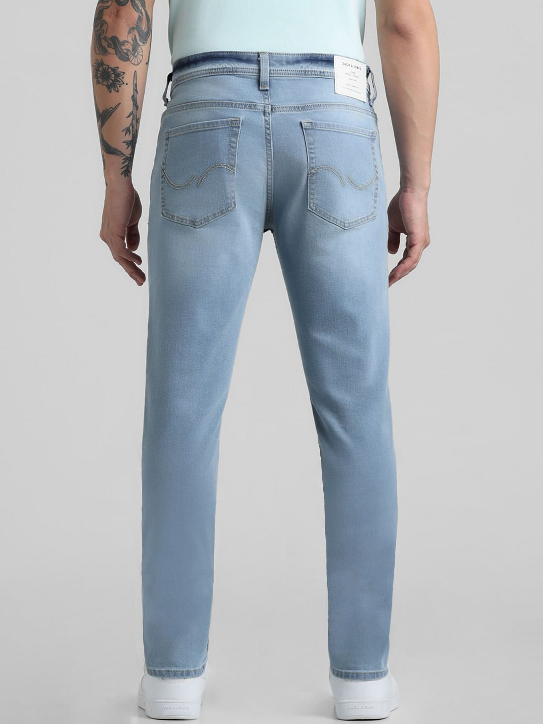 Light Blue Low Rise Glenn Slim Fit Jeans