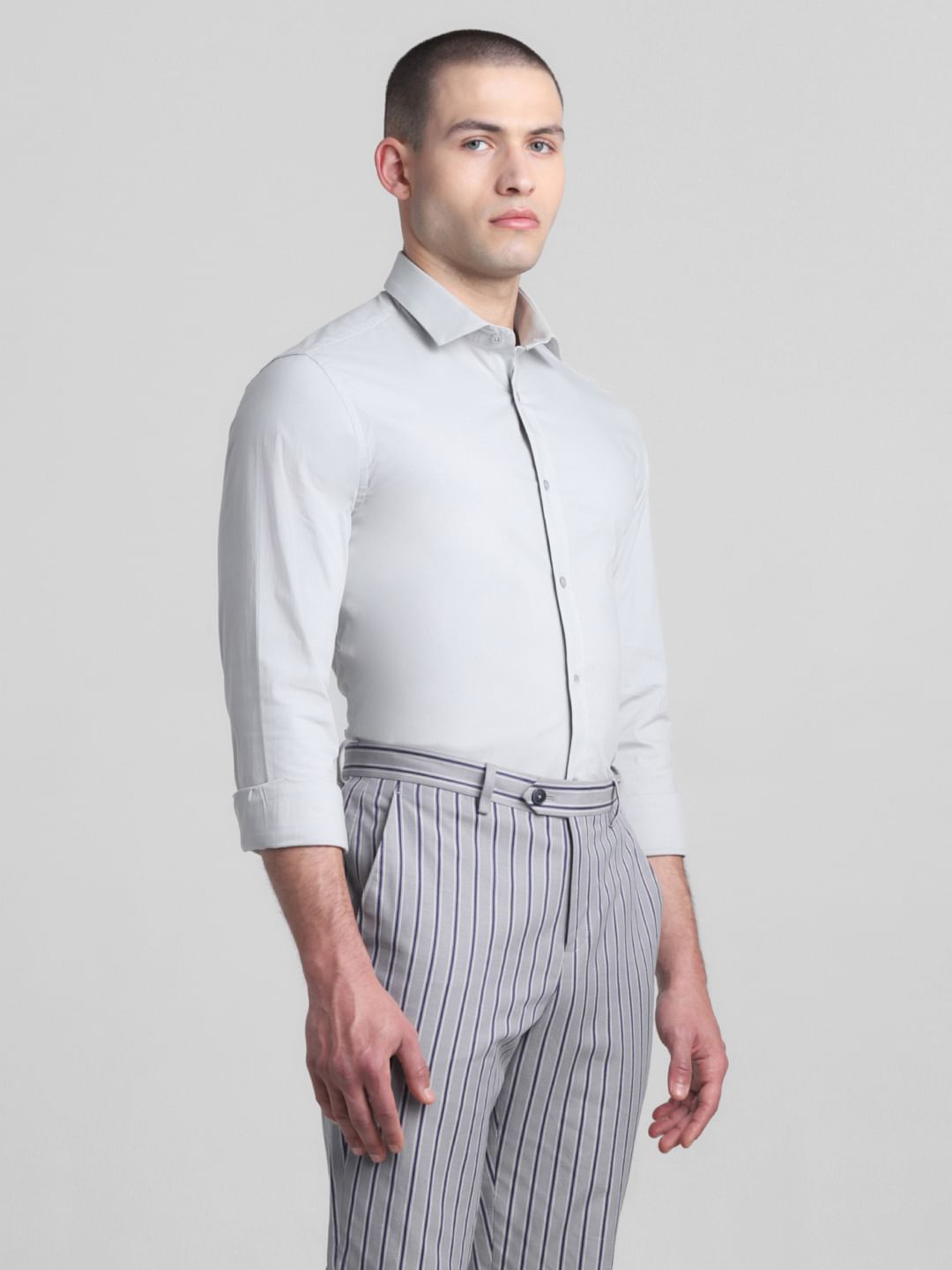 Light Blue Full Sleeves Formal Shirt