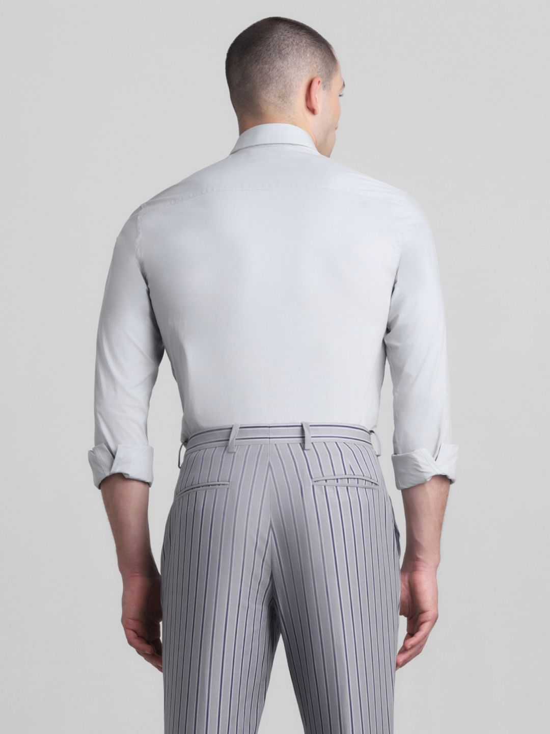 Light Blue Full Sleeves Formal Shirt