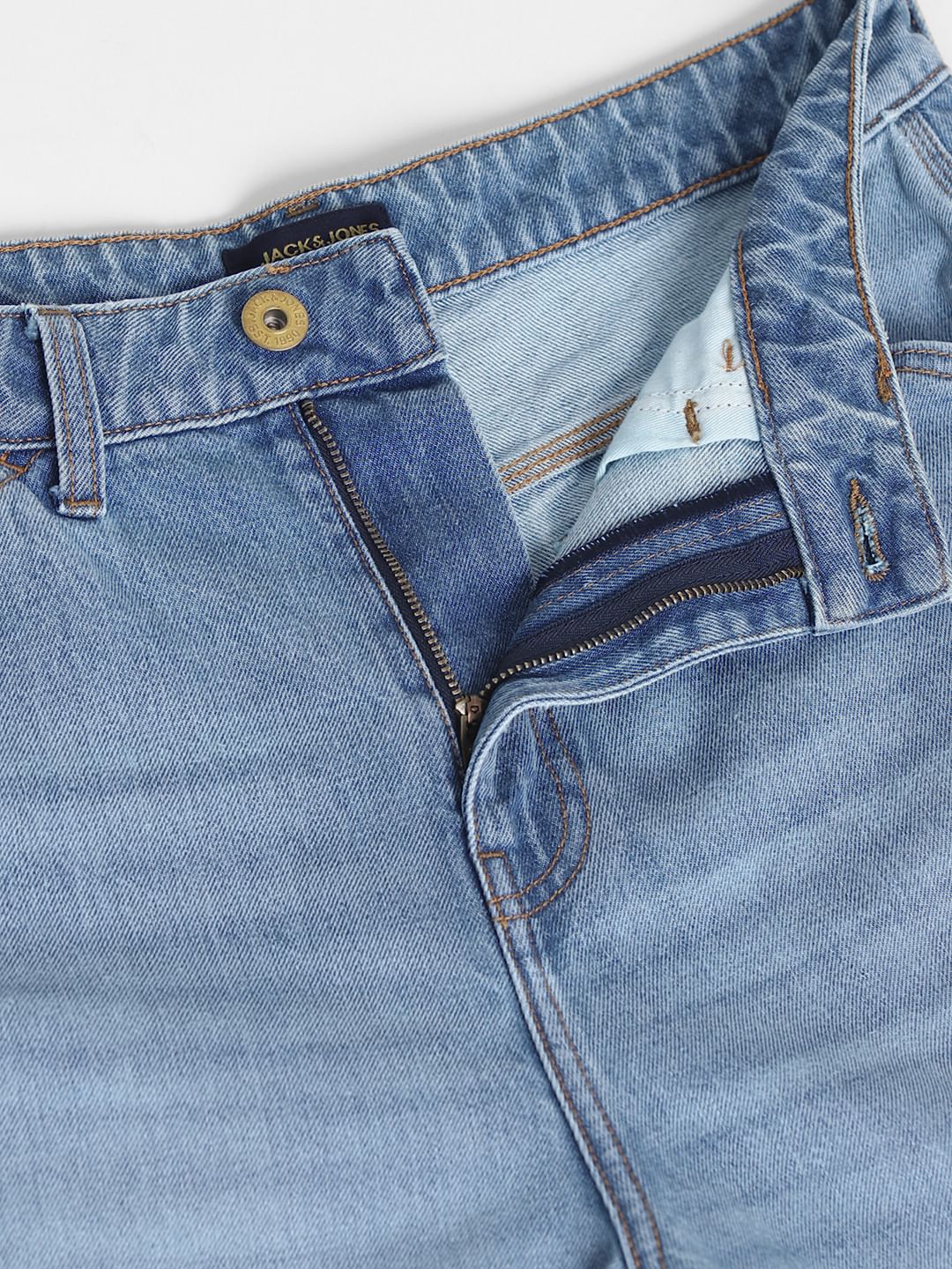 Light Blue High Rise Dario Loose Fit Jeans