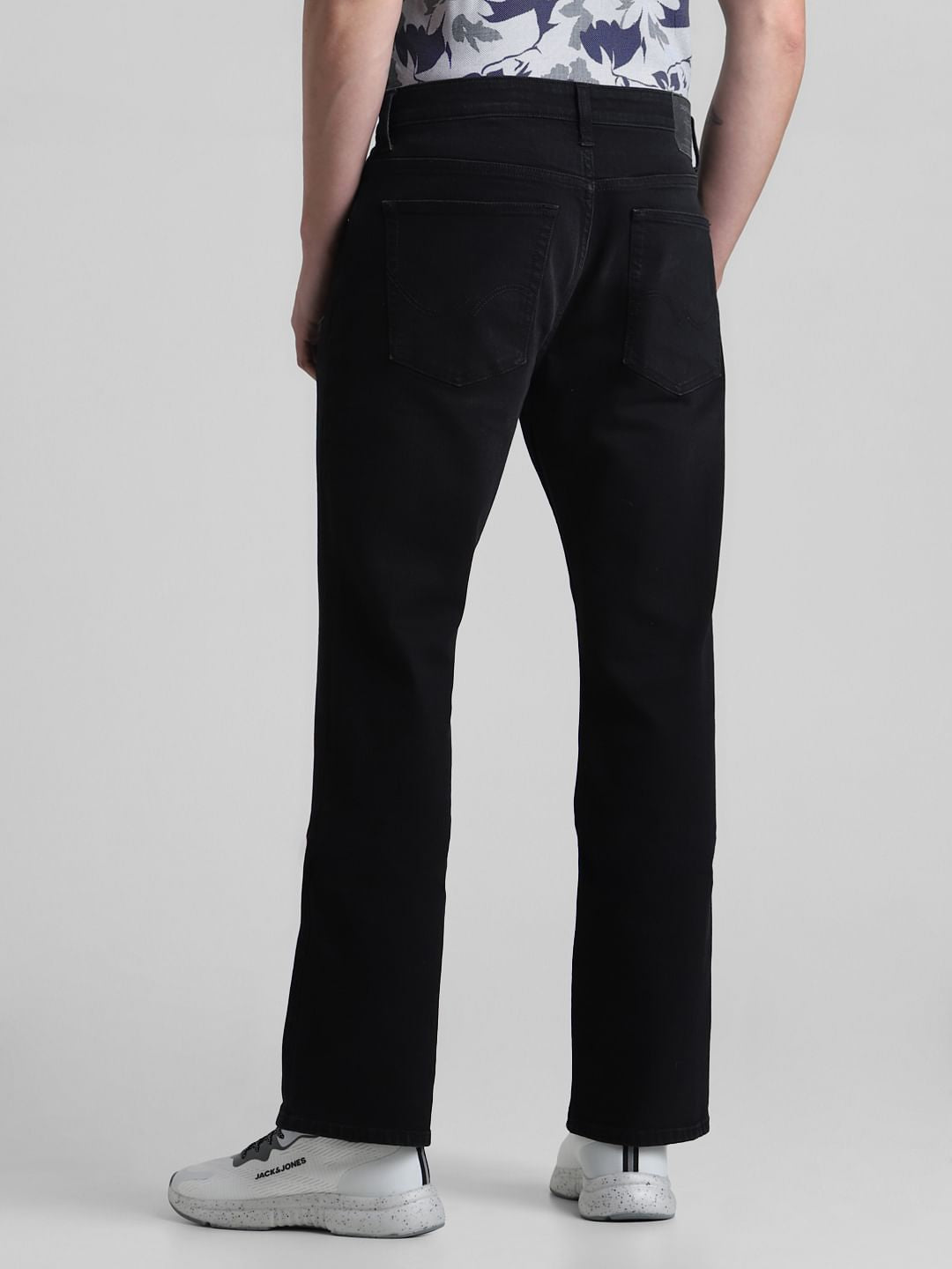 Black High Rise Ray Bootcut Jeans