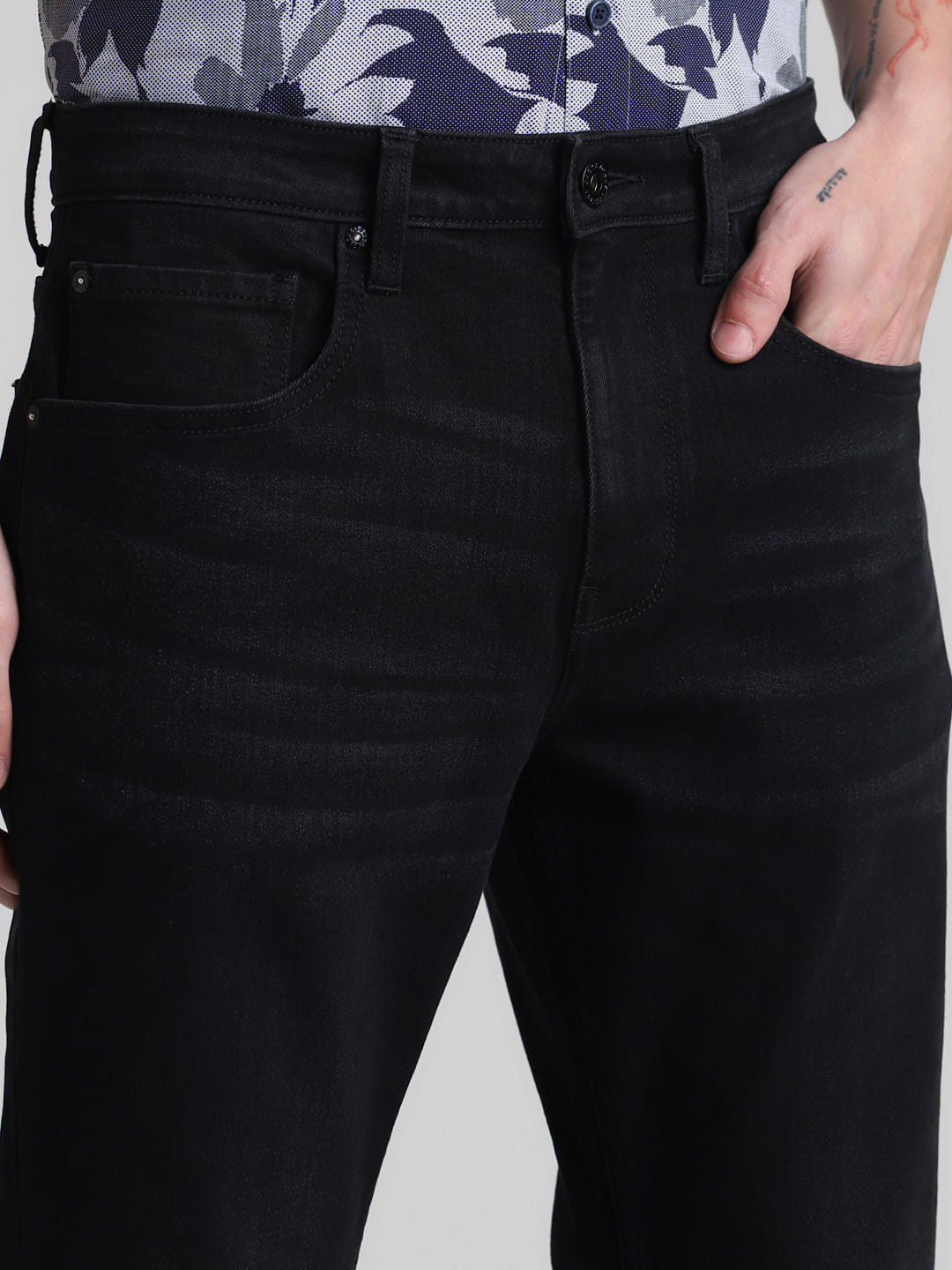 Black High Rise Ray Bootcut Jeans
