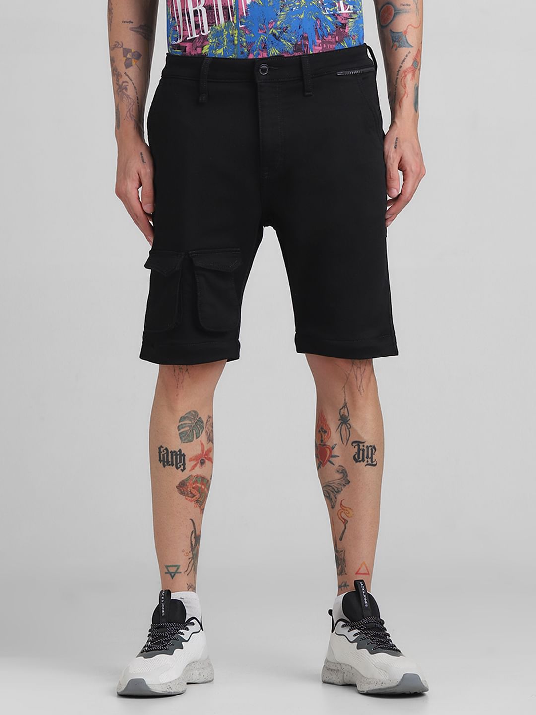 Black Low Rise Multi-Style Anti Fit Jeans