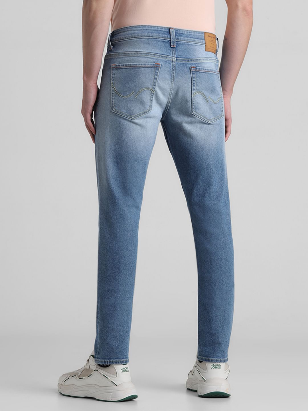 Light Blue Low Rise Glenn Slim Fit Jeans