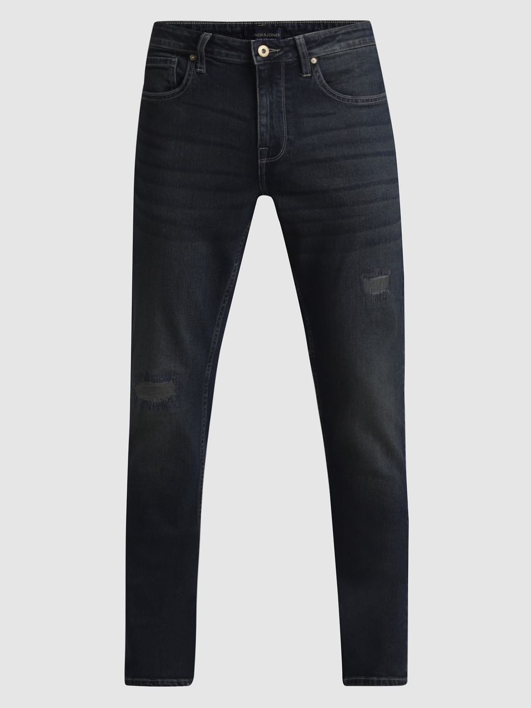 Dark Blue Low Rise Glenn Slim Fit Jeans