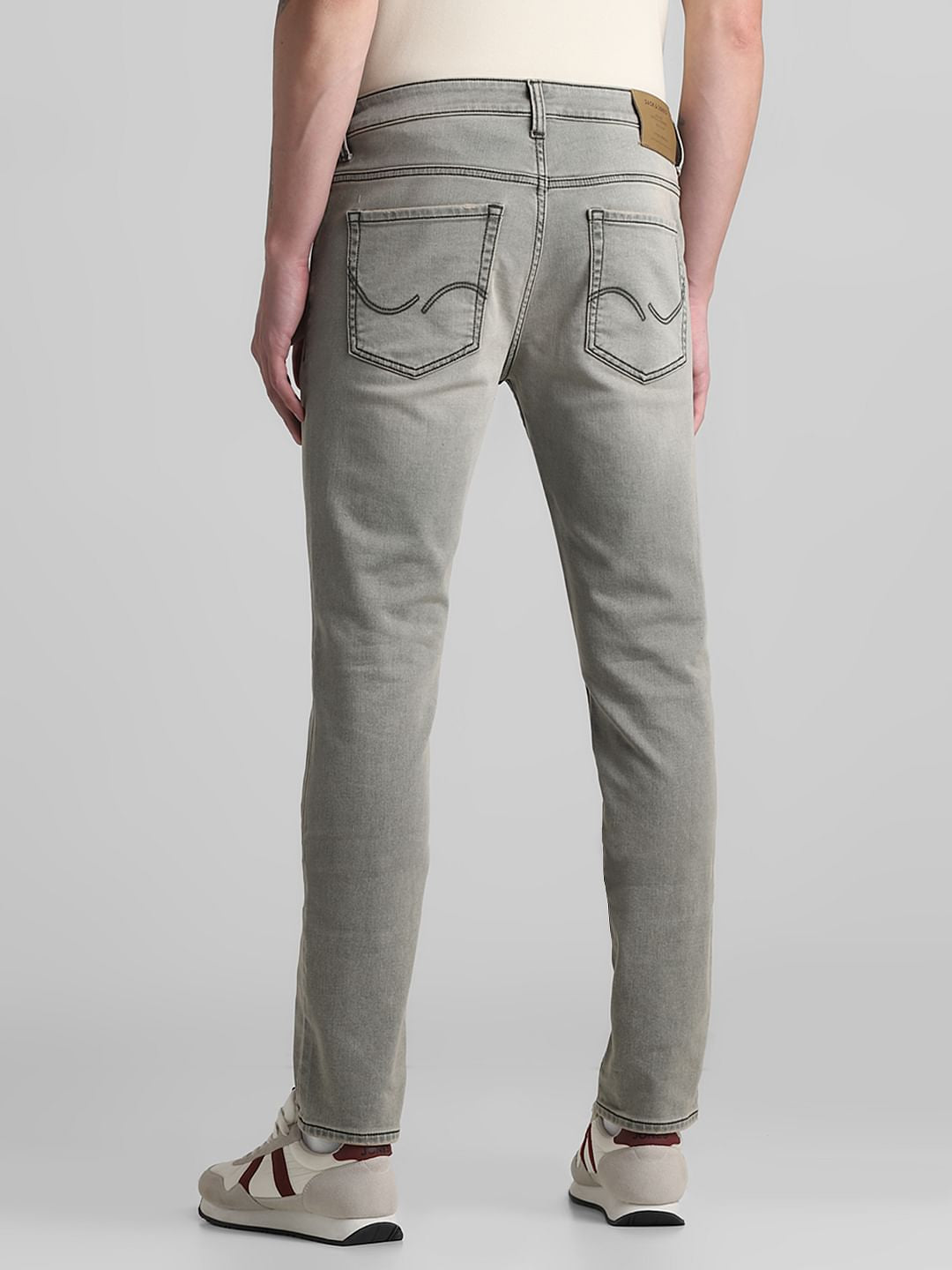 Green Low Rise Ben Skinny Fit Jeans