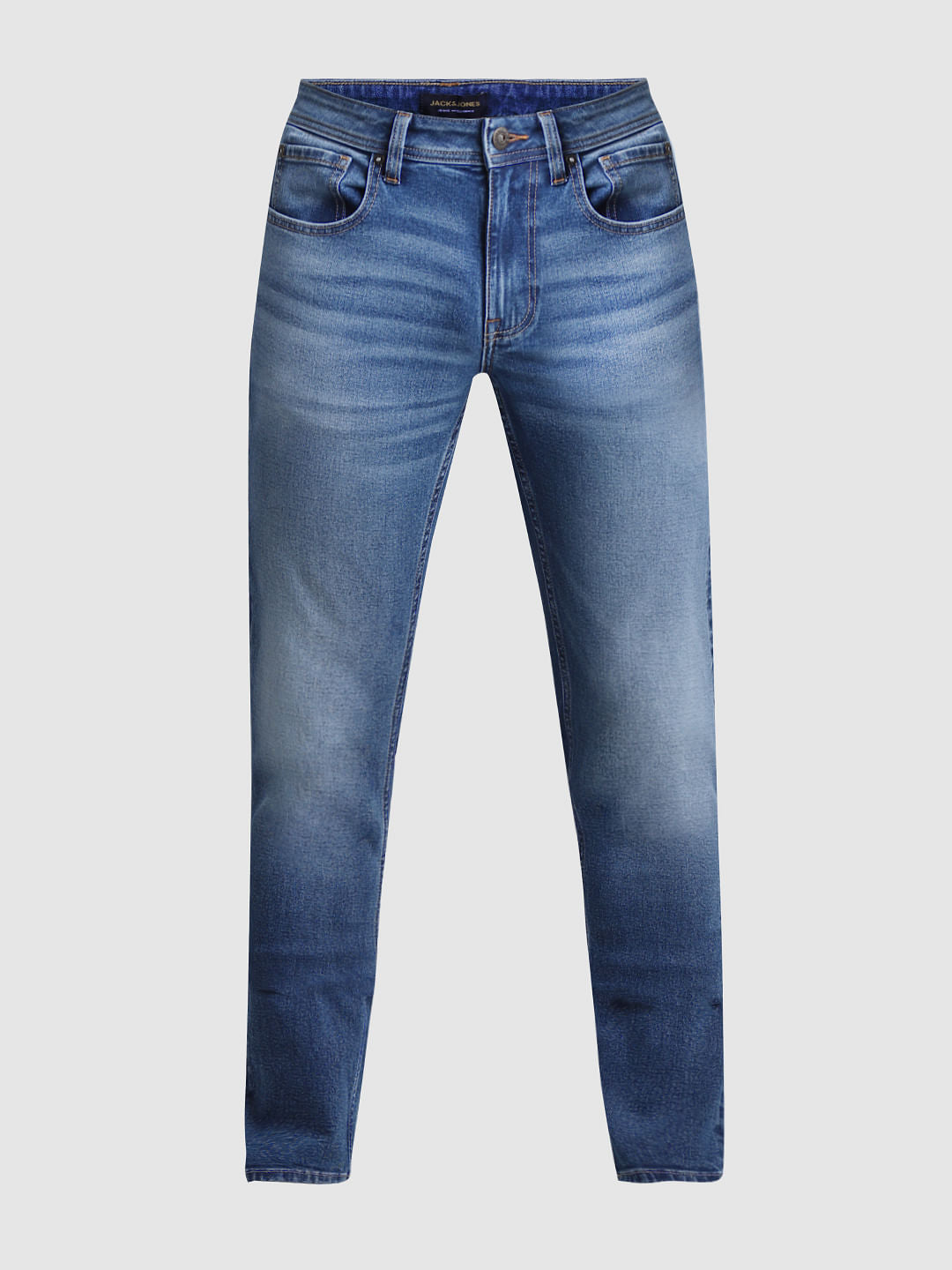 Blue Low Rise Ben Skinny Fit Jeans