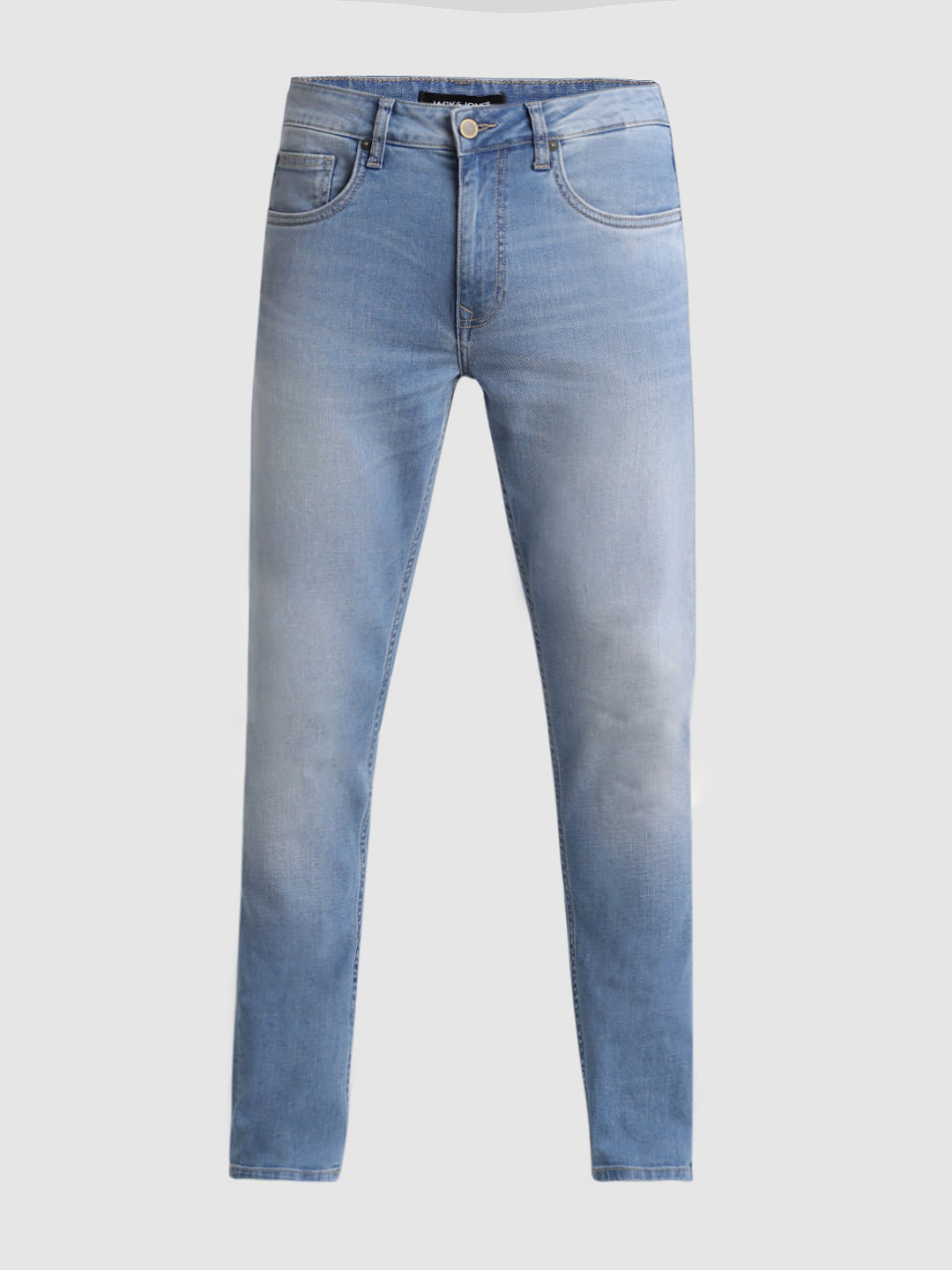 Light Blue Low Rise Liam Skinny Jeans