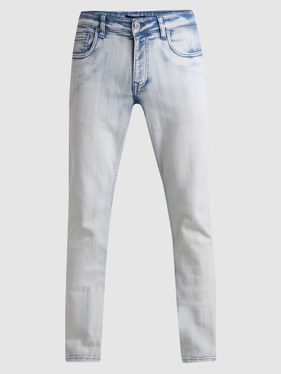 Light Blue Low Rise Glenn Slim Fit Jeans