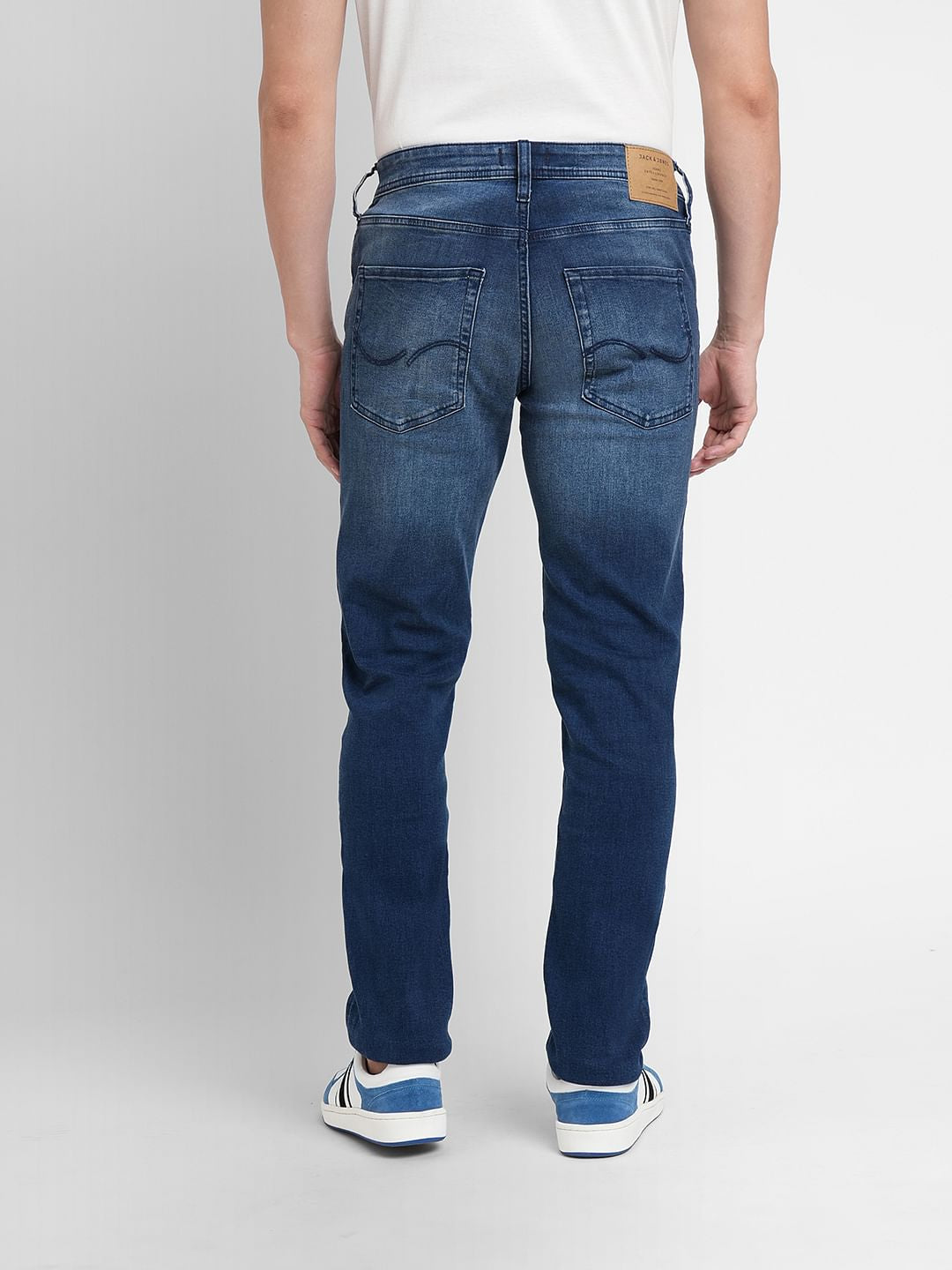 Blue Low Rise Ben Skinny Jeans